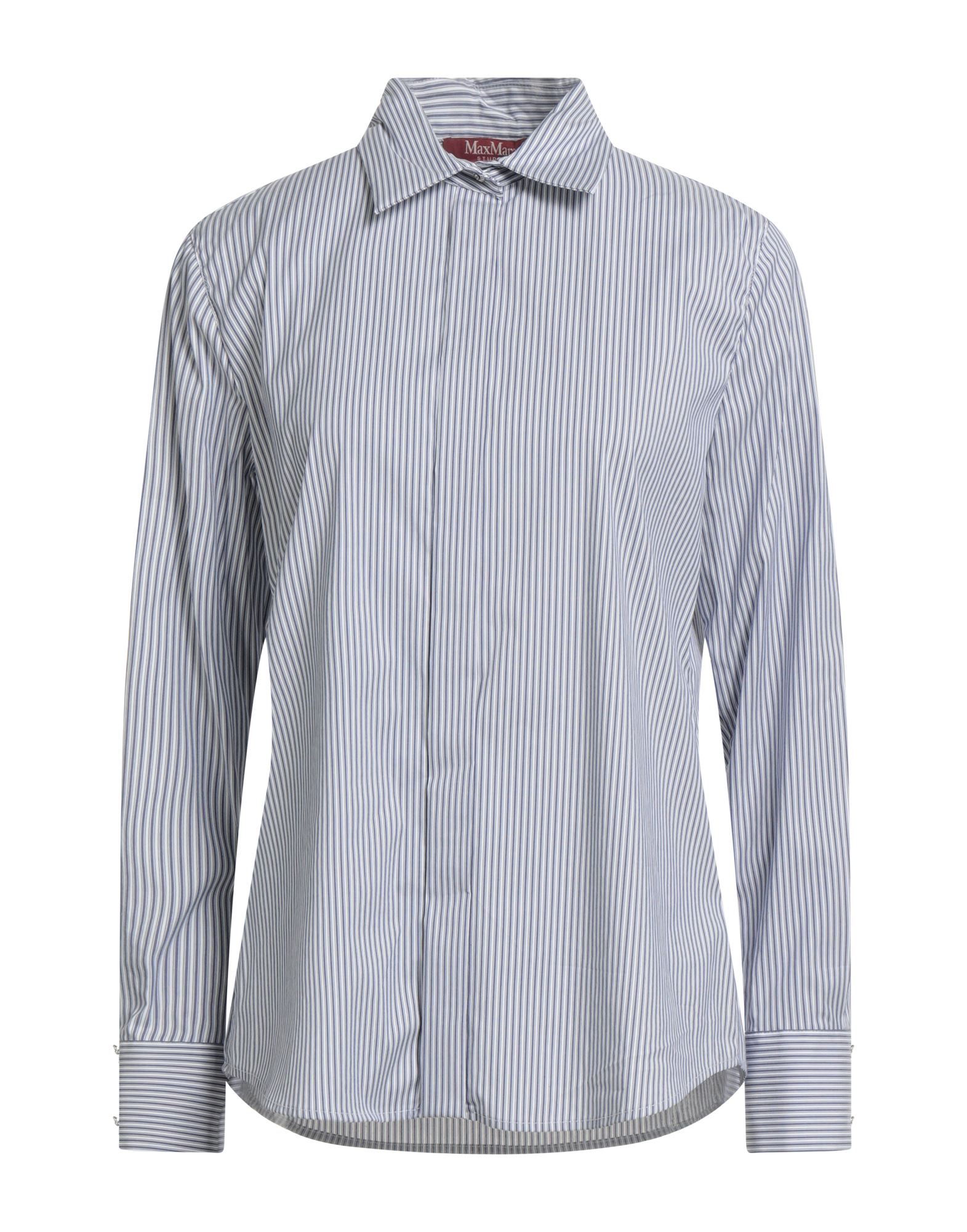 셔츠, 우븐, 스트레치 패브릭, 스트라이프, 장식 부착 없음, 클래식 칼라, 롱 슬리브, 버튼 커프스, 히든 버튼 여밈, 세탁기 세탁 또는 드라이클리닝, 표백 금지, 건조기 사용불가, 이 브랜드는 사이즈가 작게 나옵니다. 이미지