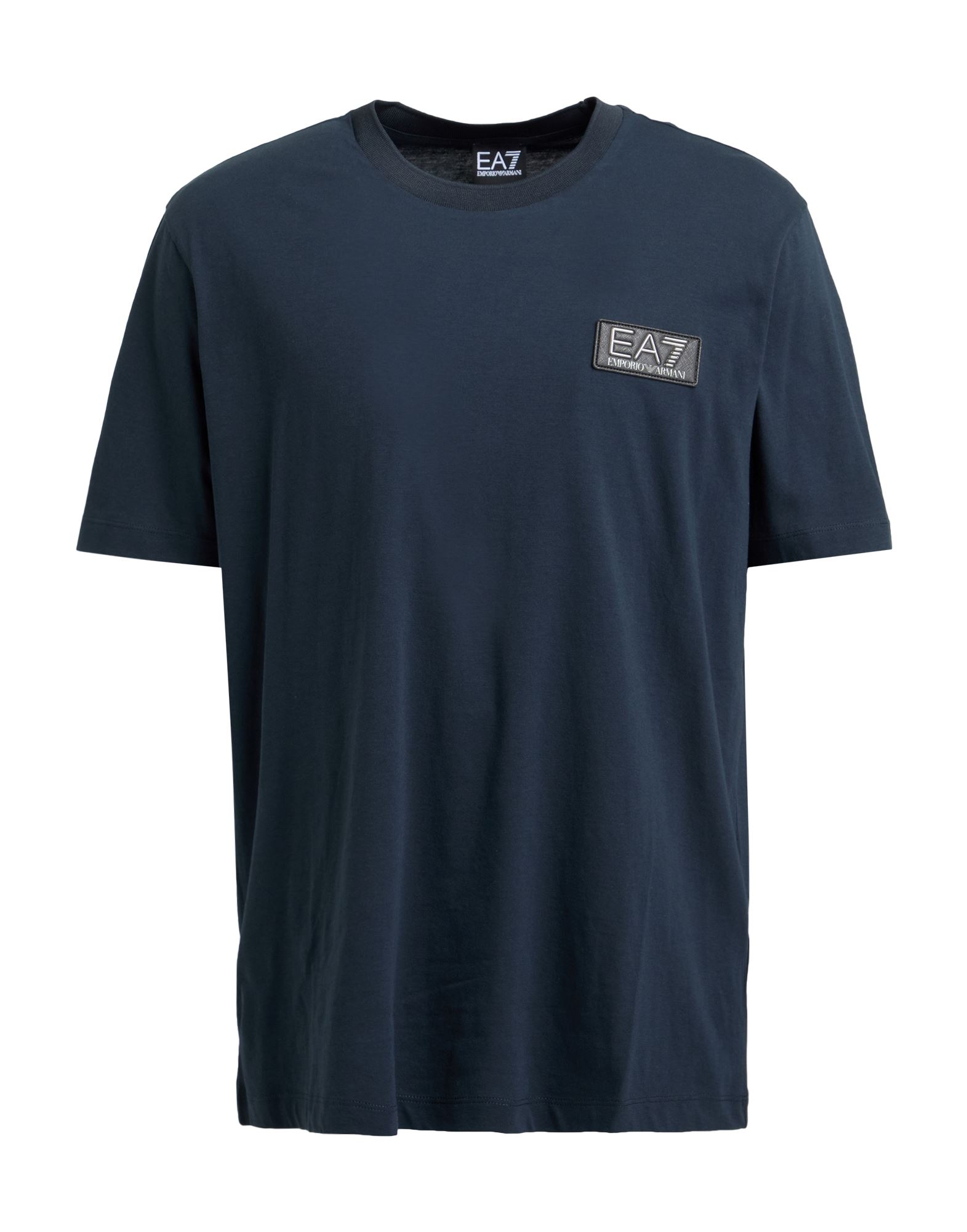 로고 프린트 티셔츠, 저지, 솔리드 컬러, 장식 부착 없음, 크루넥, 쇼트 슬리브, 세탁기로 세탁, 표백 금지, 건조기 사용불가. 이미지