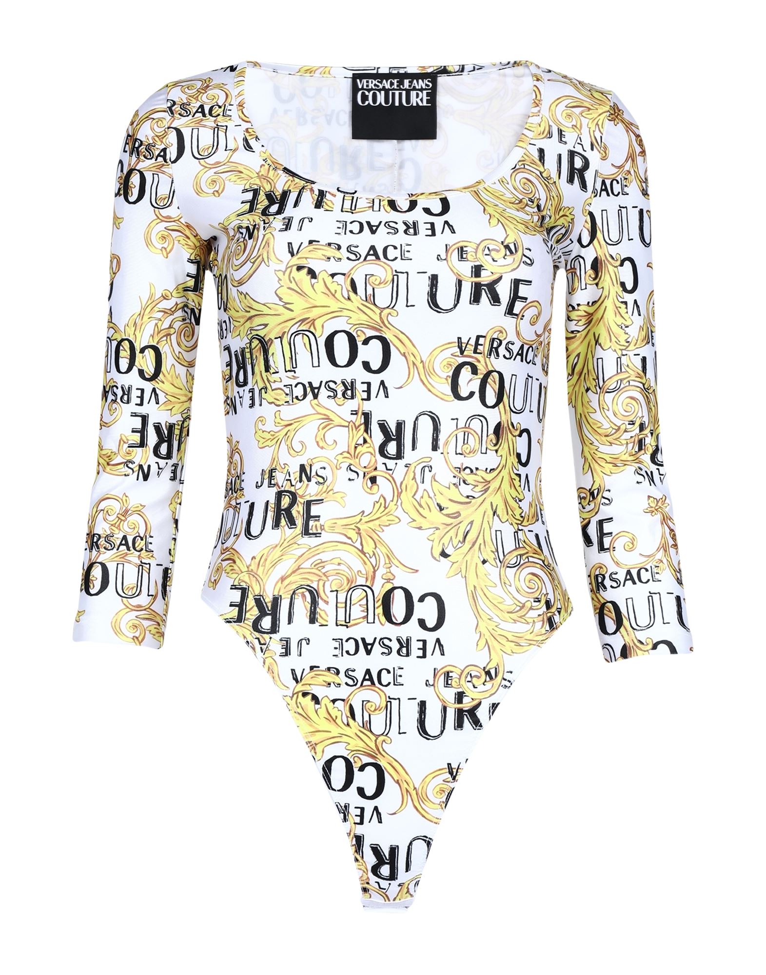 저지, 브랜드 로고, 로고 디자인, 와이드 네크라인, 3/4길이 슬리브, 후크 여밈, 포켓 없음, 스트레치, 스몰 핏. 이미지