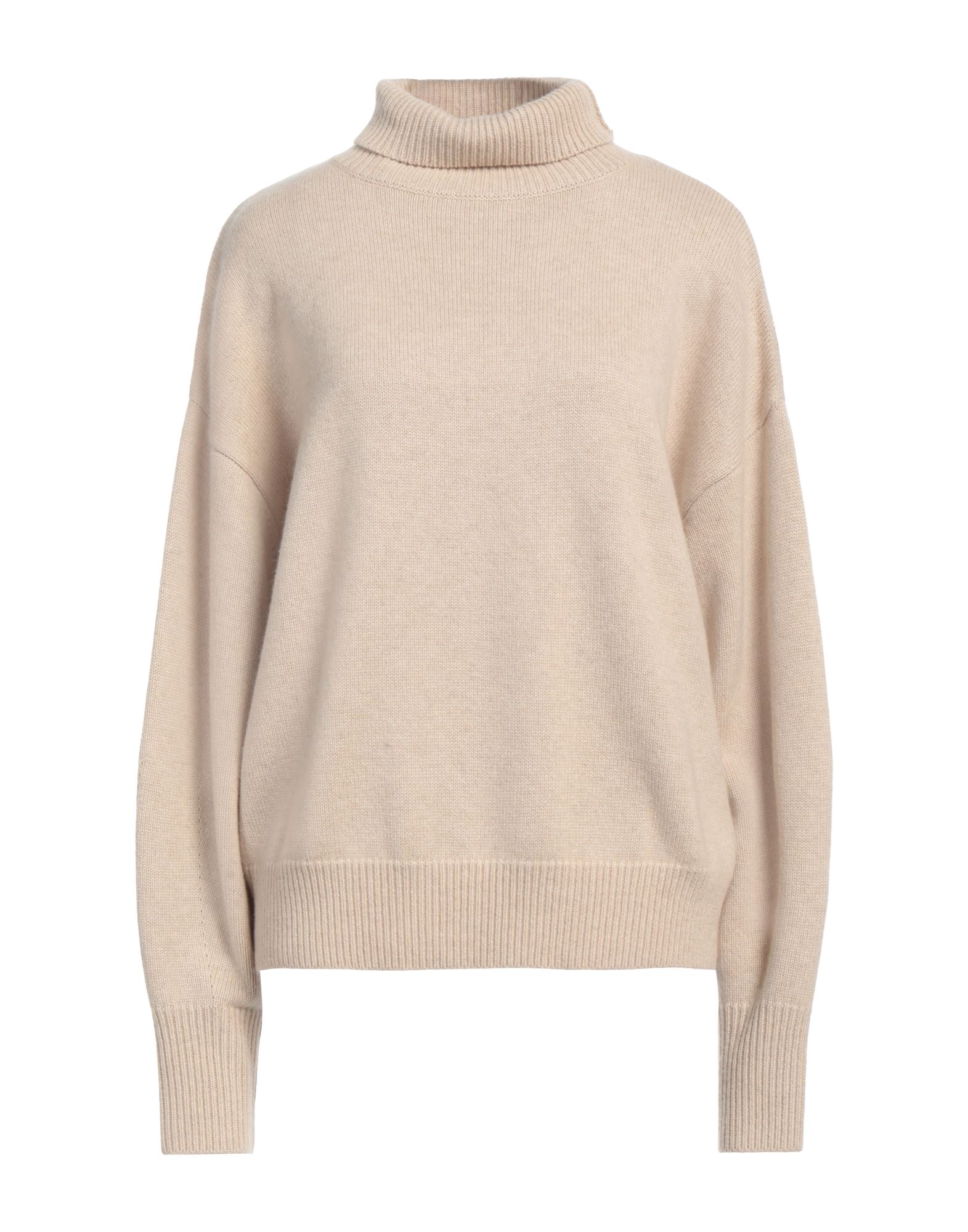 캐시미어, 미디엄웨이트 니트, 장식 부착 없음, 솔리드 컬러, 터틀넥, 롱 슬리브, 포켓 없음, 손세탁 또는 드라이클리닝, 표백 금지, 건조기 사용불가. 이미지