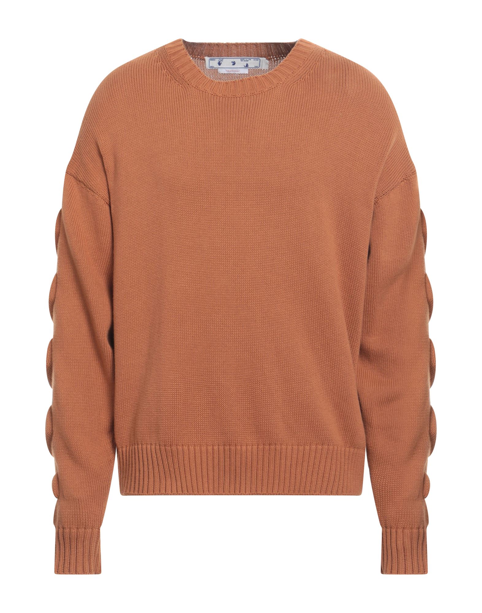 니트 소재, 미디엄웨이트 니트, 장식 부착 없음, 솔리드 컬러, 크루넥, 롱 슬리브, 부분적으로 패딩 처리한 내부, 포켓 없음. 이미지