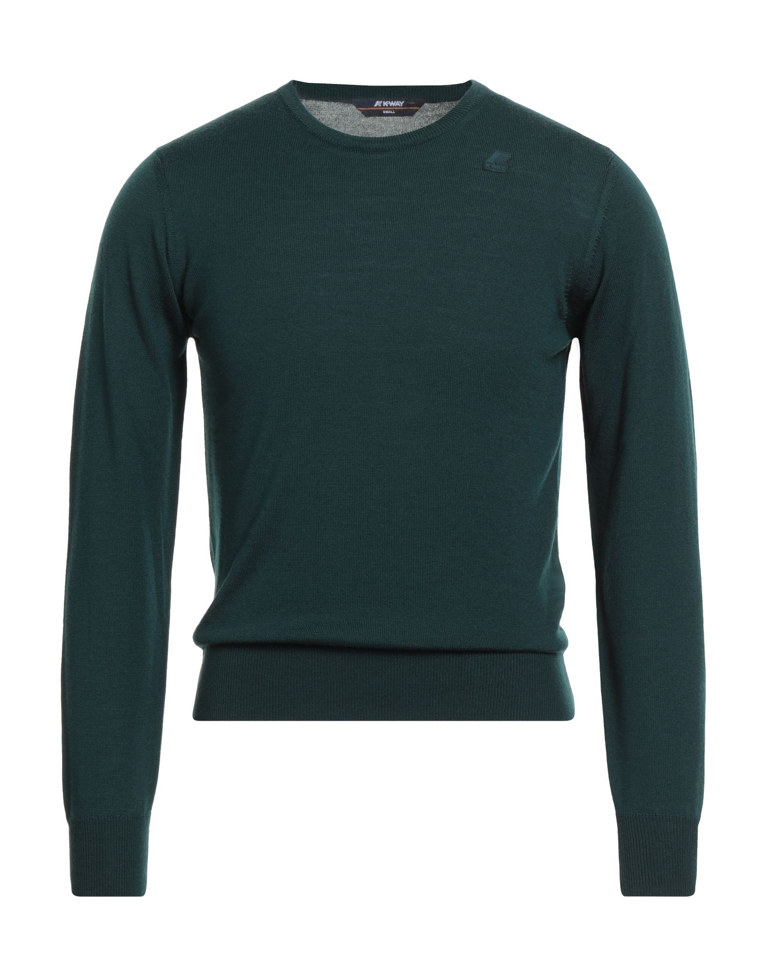 니트 소재, 라이트웨이트 니트, 브랜드 로고, 멜란지, 크루넥, 롱 슬리브, 포켓 없음, 세탁기 세탁 또는 드라이클리닝, 표백 금지, 건조기 사용불가. 이미지