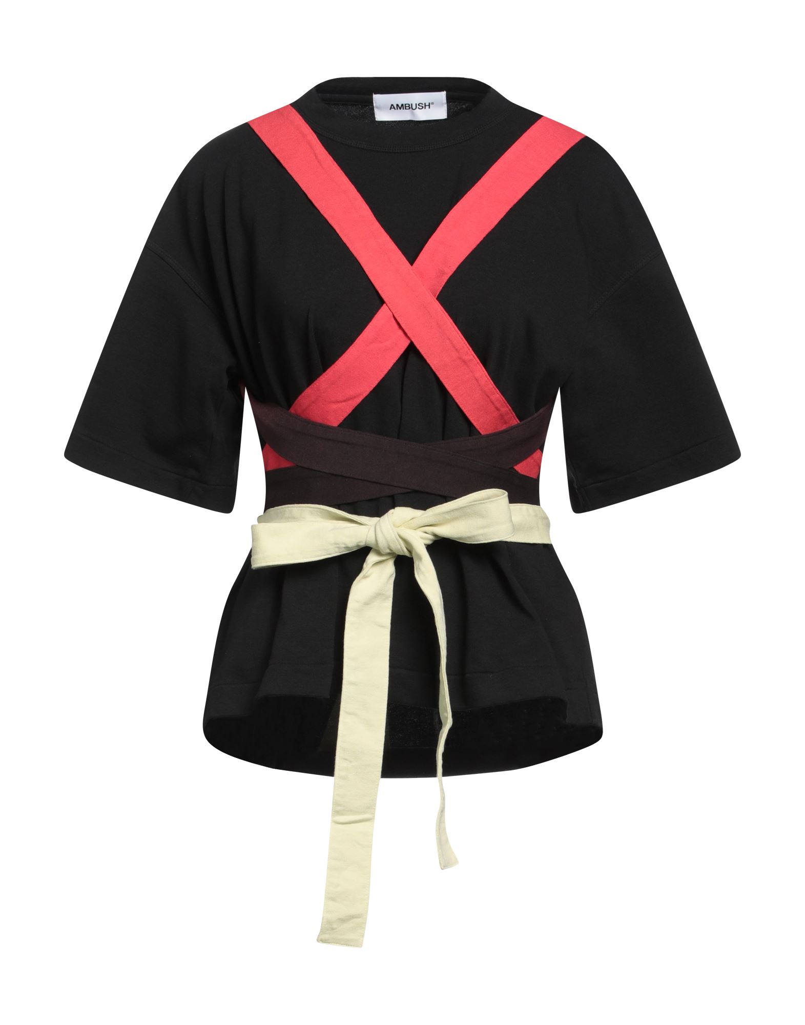 티셔츠, 저지, 장식 디테일 솔리드 컬러, 브랜드 로고, 크루넥, 쇼트 슬리브. 이미지