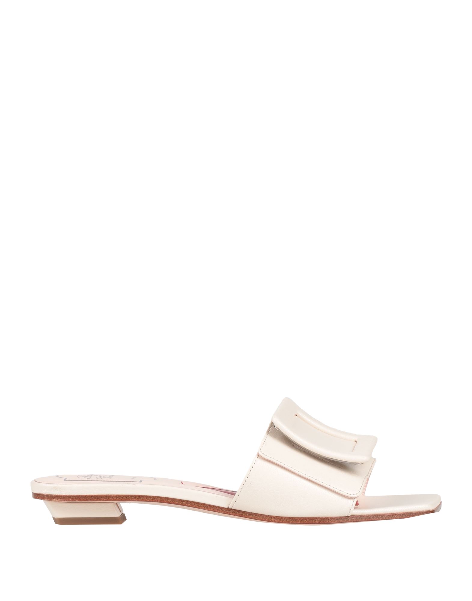 원밴드 샌들, 가죽, 솔리드 컬러, 장식 부착 없음, 가죽 소재의 내부, 스퀘어 토, 힐 없음, 가죽 밑창, 동물성 비섬유 자재 함유. 이미지