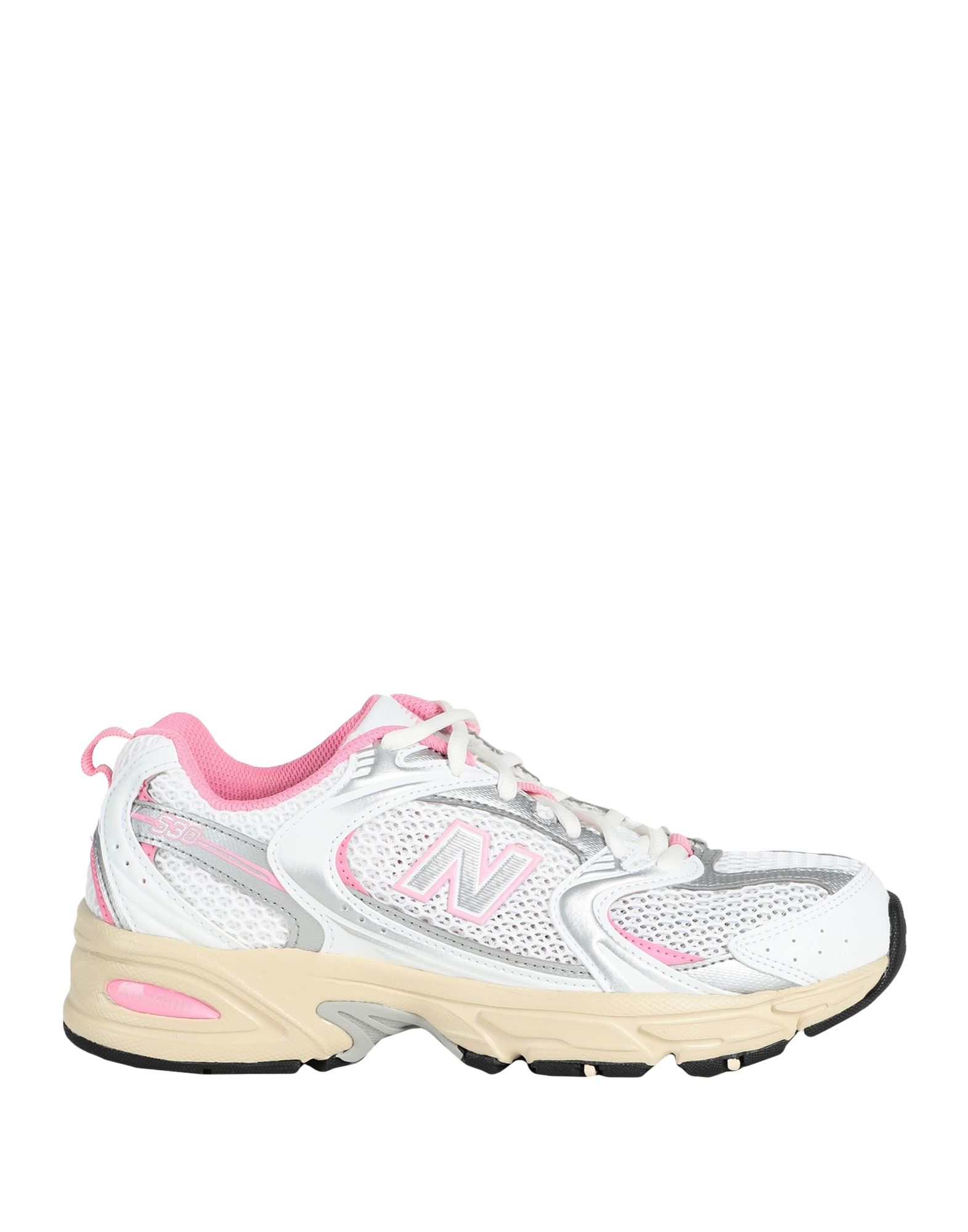 로우탑 스니커즈 & 스포츠 슈즈, 가죽, 메탈릭 효과, 멀티컬러 패턴, 브랜드 로고, 내부 패브릭, 레이스업 여밈, 라운드 토, 고무 밑창, lifestyle, 스몰 핏. 이미지