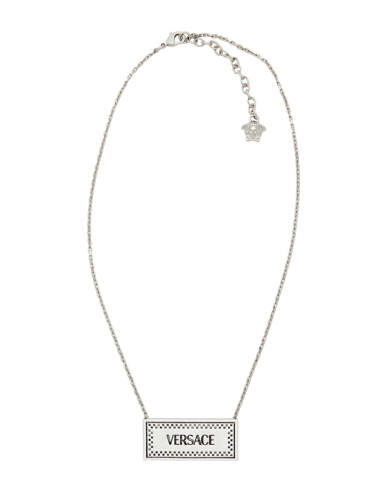 펜던트 네크리스, 메탈, 크리스탈, 브랜드 로고, 조절가능 훅&체인 클로져. 이미지