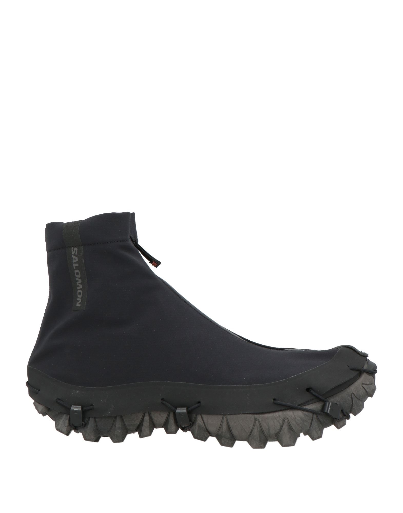 삭스 스니커즈, 테크니컬 패브릭, 솔리드 컬러, 브랜드 로고, 안감없음, 지퍼 여밈, 라운드 토, 고무 밑창. 이미지