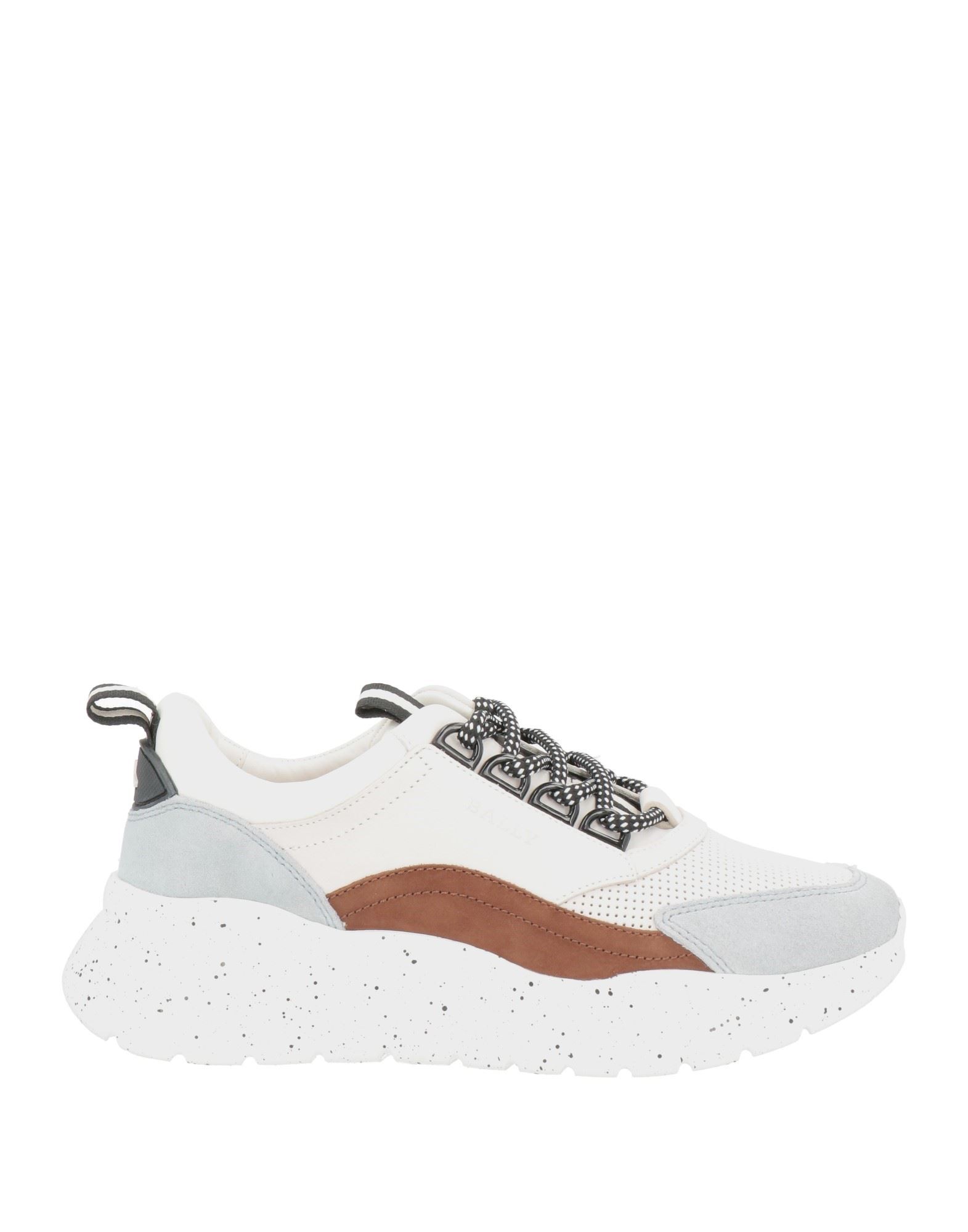 청키 스니커즈, 주트 솔, 멀티컬러 패턴, 브랜드 로고, 가죽 소재의 내부, 레이스업 여밈, 라운드 토, 미끄럼방지 고무 밑창, 동물성 비섬유 자재 함유. 이미지