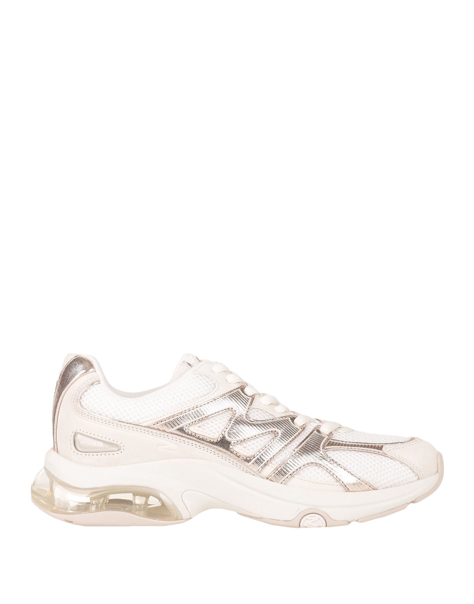 로우탑 스니커즈 & 스포츠 슈즈, 테크니컬 패브릭, 주트 솔, 메탈릭 효과, 투톤 패턴, 브랜드 로고, 내부 패브릭, 레이스업 여밈, 라운드 토, 고무 밑창, 동물성 비섬유 자재 함유. 이미지