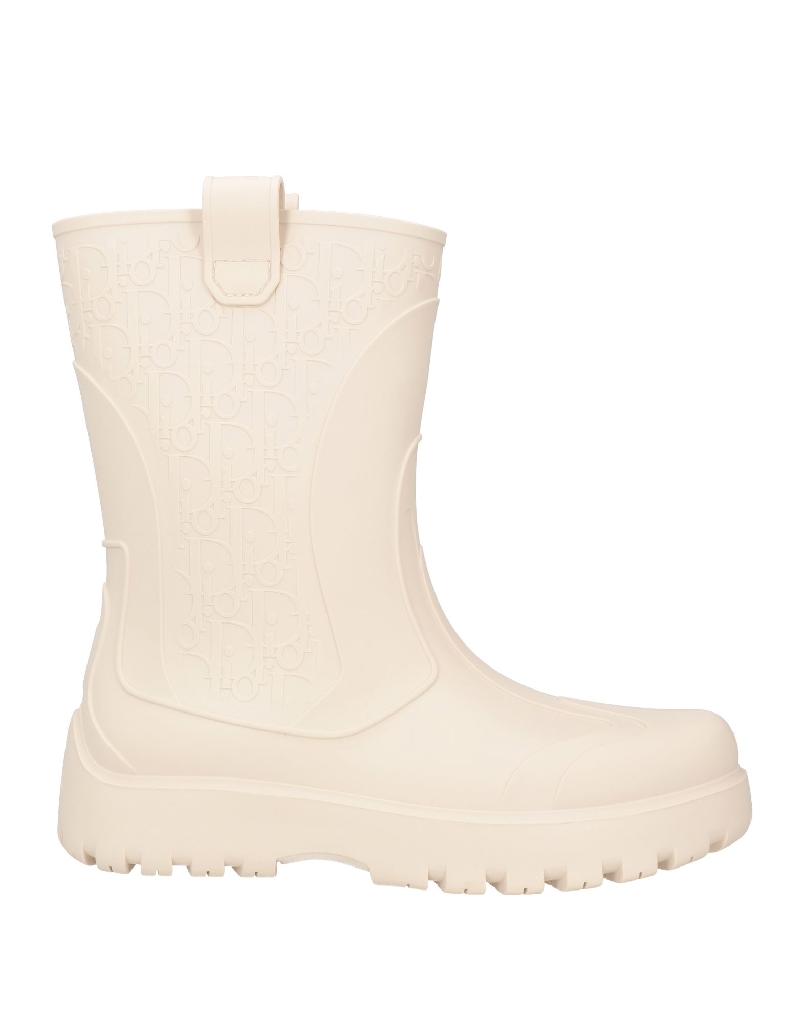 레인 부츠, 고무, 로고 디자인, 솔리드 컬러, 장식 부착 없음, 고무 안감, 라운드 토, 힐 없음, 고무 밑창. 이미지