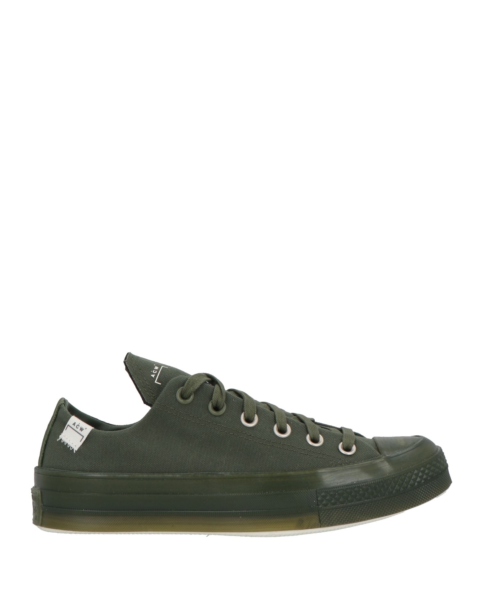 로우탑 스니커즈 & 스포츠 슈즈, 캔바스, 고무, 브랜드 로고, 솔리드 컬러, 내부 패브릭, 레이스업 여밈, 라운드 토, 힐 없음, 미끄럼방지 고무 밑창. 이미지