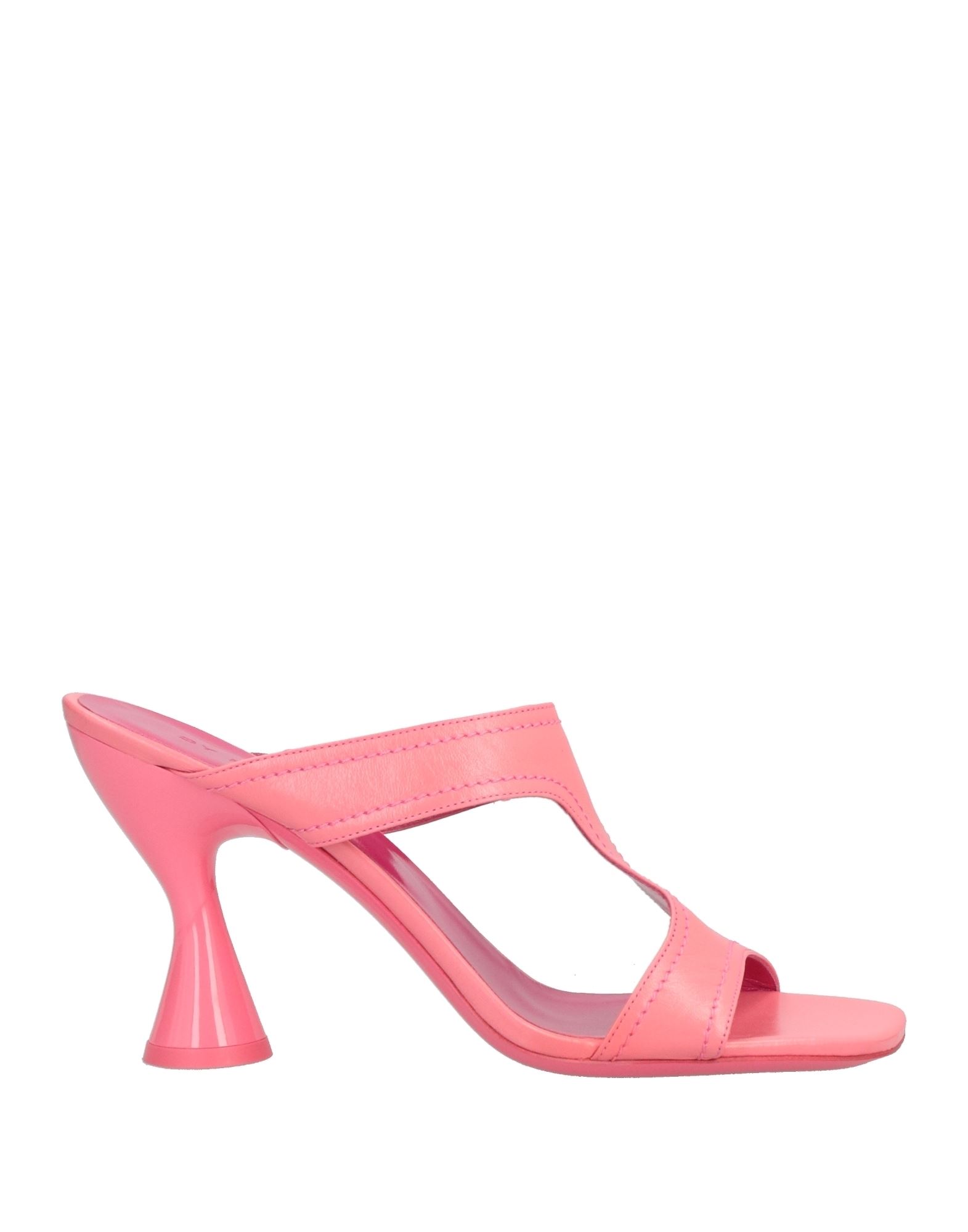 가죽, 장식 부착 없음, 솔리드 컬러, 가죽 백킹, 스퀘어 토, 스풀 힐, 커버드 힐, 가죽/고무 밑창, 동물성 비섬유 자재 함유, 원밴드 샌들. 이미지