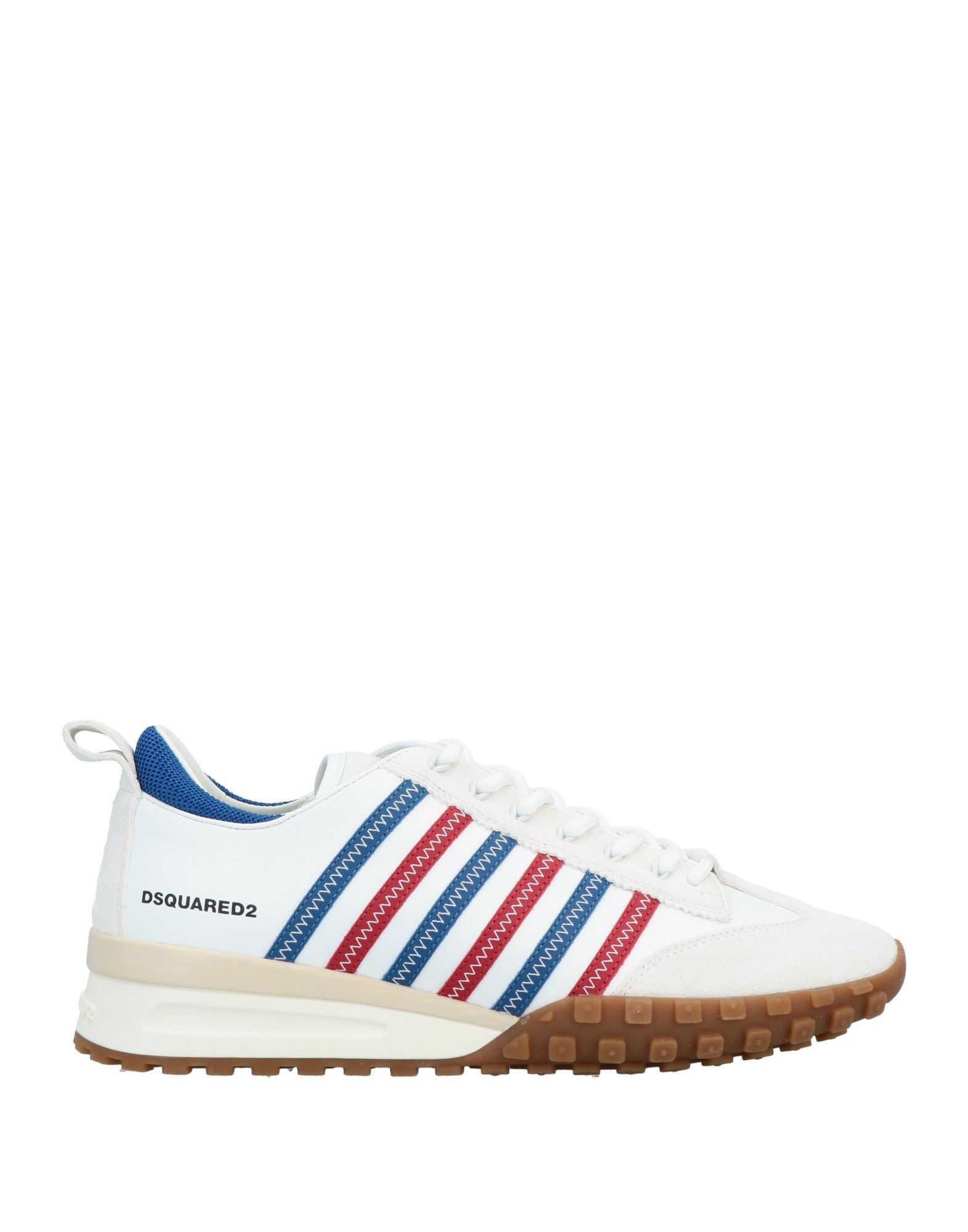 로우탑 스니커즈 & 스포츠 슈즈, 가죽, 주트 솔, 멀티컬러 패턴, 브랜드 로고, 가죽 소재의 내부, 레이스업 여밈, 라운드 토, 미끄럼방지 고무 밑창, 동물성 비섬유 자재 함유. 이미지