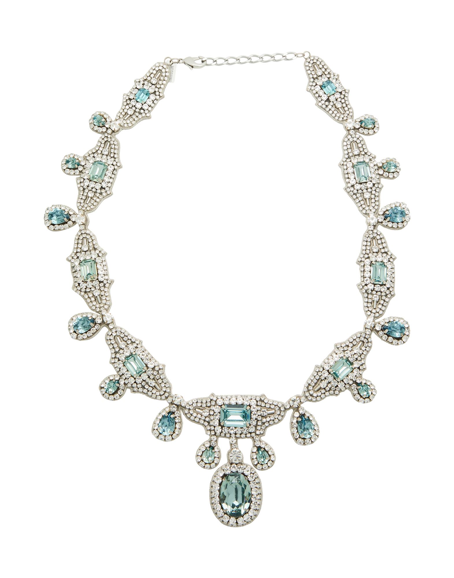 네크리스, 크리스탈, 훅 클로져. 이미지