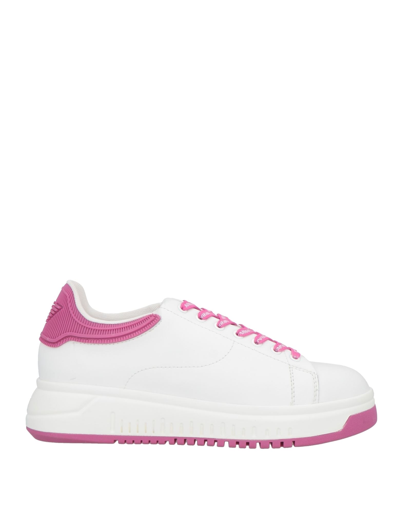 로우탑 스니커즈 & 스포츠 슈즈, 가죽, 투톤 패턴, 브랜드 로고, 내부 패브릭, 레이스업 여밈, 라운드 토, 고무 밑창, 동물성 비섬유 자재 함유. 이미지