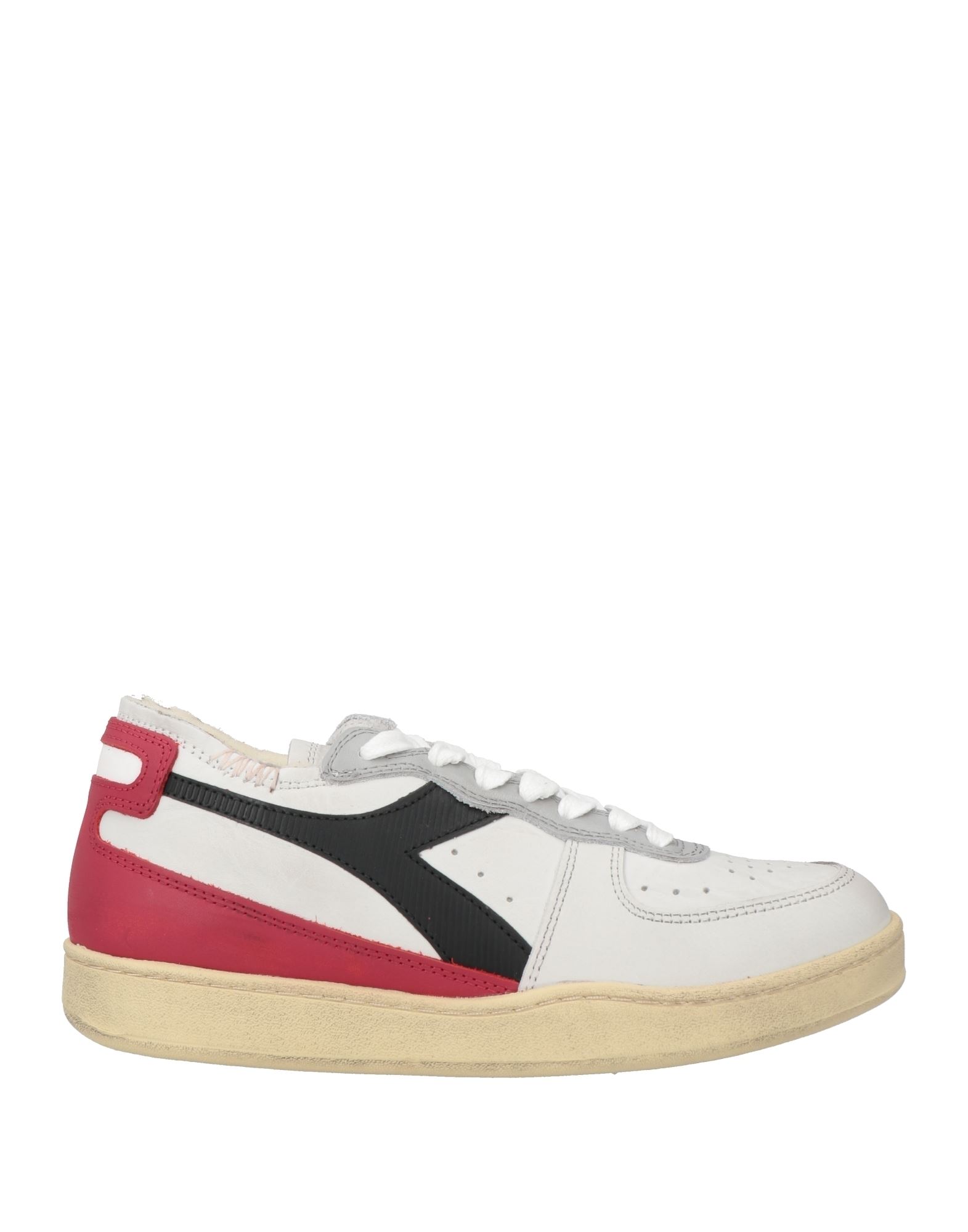 가죽, 브랜드 로고, 멀티컬러 패턴, 가죽 소재의 내부, 레이스업 여밈, 라운드 토, 힐 없음, 고무 밑창, 동물성 비섬유 자재 함유, 로우탑 스니커즈 & 스포츠 슈즈. 이미지