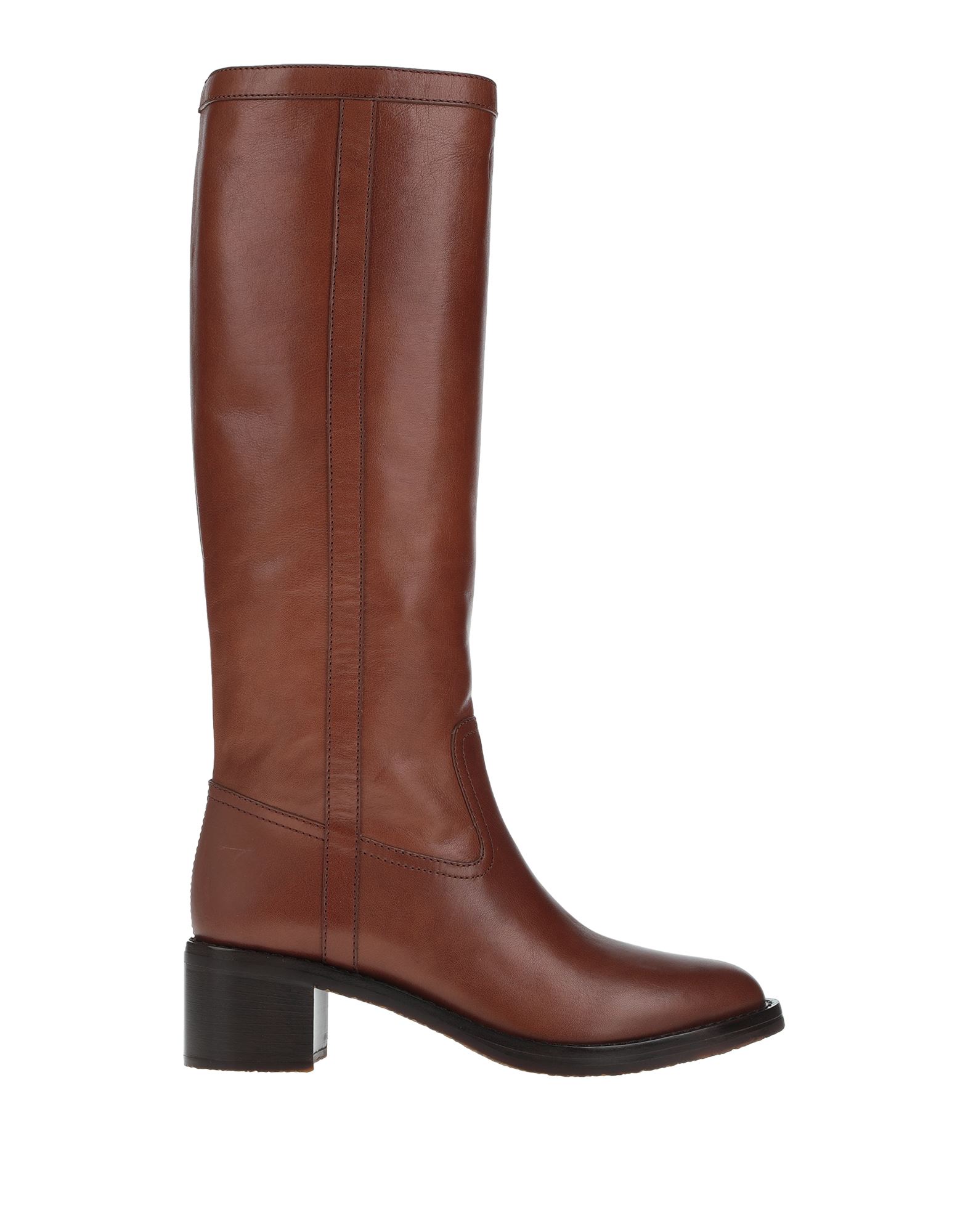 가죽, 장식 부착 없음, 솔리드 컬러, 라운드 토, 스퀘어 힐, 가죽 안감, 고무 밑창, 동물성 비섬유 자재 함유. 이미지