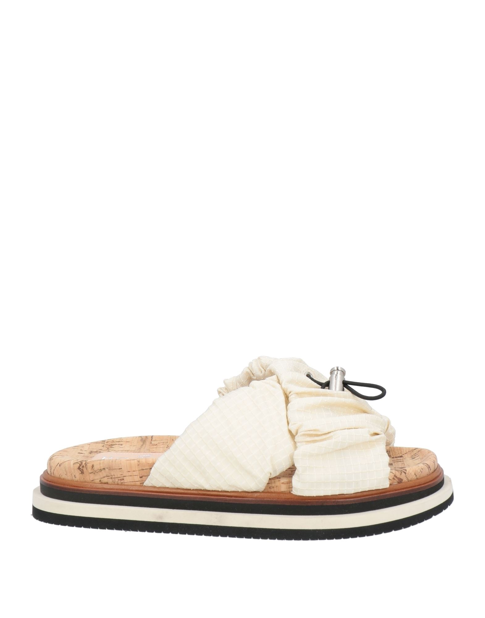 샌들, 테크니컬 패브릭, 장식 부착 없음, 솔리드 컬러, 안감있음, 라운드 토, 힐 없음, 플랫폼. 이미지