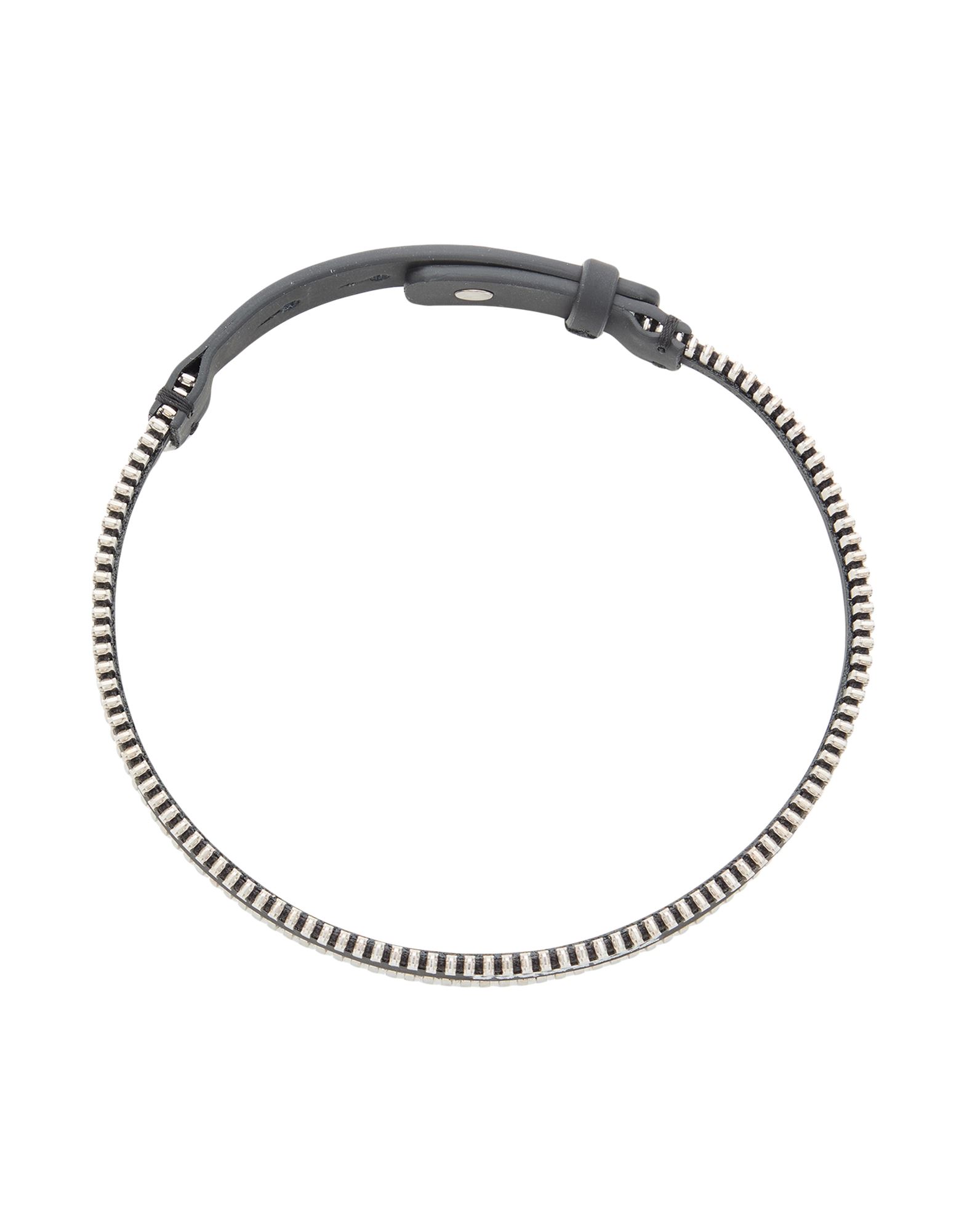 초커, 가죽, 장식 부착 없음, 조절가능 클로져, 동물성 비섬유 자재 함유. 이미지