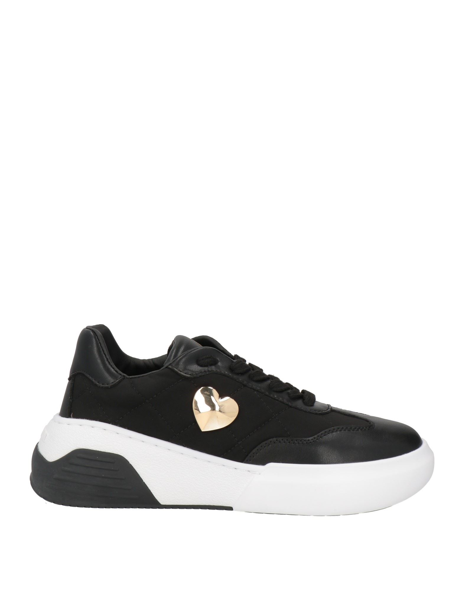 가죽, 테크니컬 패브릭, 퀼팅, 브랜드 로고, 메탈 디테일, 장식 디테일 솔리드 컬러, 안감있음, 스트링, 라운드 토, 힐 없음, 미끄럼방지 고무 밑창, 동물성 비섬유 자재 함유, 로우탑 스니커즈 & 스포츠 슈즈. 이미지