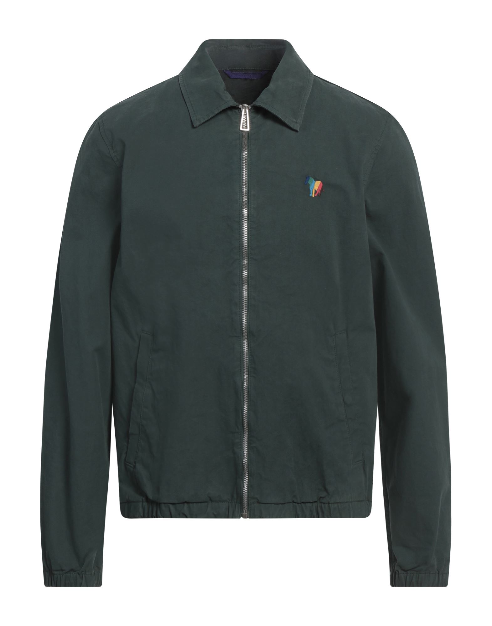 캐주얼 자켓, 우븐, 장식 디테일 솔리드 컬러, 자수 장식, 클래식 칼라, 싱글브레스티드, 롱 슬리브, 안감없음, 지퍼 여밈, 멀티 포켓, 스트레치, 세탁기로 세탁, 표백 금지, 건조기 사용불가, 이 브랜드는 사이즈가 크게 나옵니다. 이미지