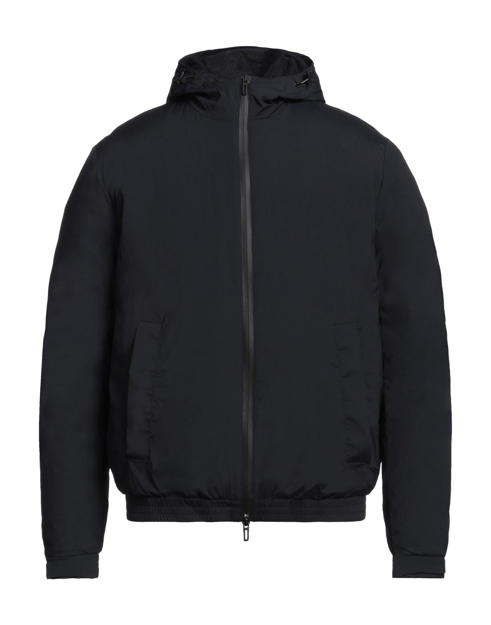 캐주얼 자켓, 테크니컬 패브릭, 솔리드 컬러, 브랜드 로고, 후드, 싱글브레스티드, 롱 슬리브, 부분적으로 패딩 처리한 내부, 지퍼 여밈, 멀티 포켓, 스트레치, 세탁기로 세탁, 표백 금지, 건조기 사용불가, 다림질 금지. 이미지