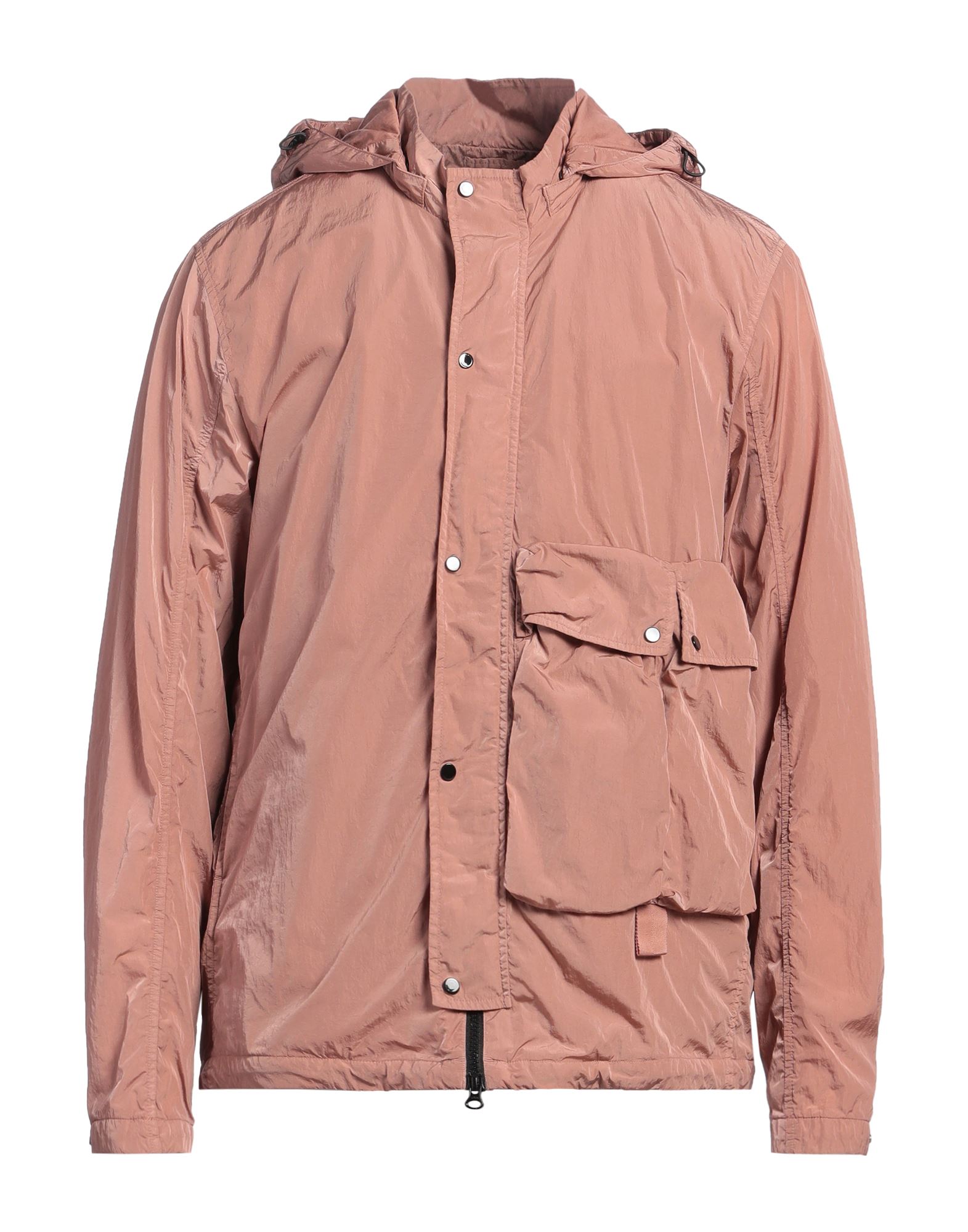 캐주얼 자켓, 테크니컬 패브릭, 브랜드 로고, 장식 효과, 장식 디테일 솔리드 컬러, 후드, 롱 슬리브, 안감있음, 지퍼 여밈, 스냅버튼 여밈, 플랩 포켓, 내부 포켓, 드로스트링 헴라인, 세탁기 세탁 또는 드라이클리닝, 표백 금지, 건조기 사용불가. 이미지