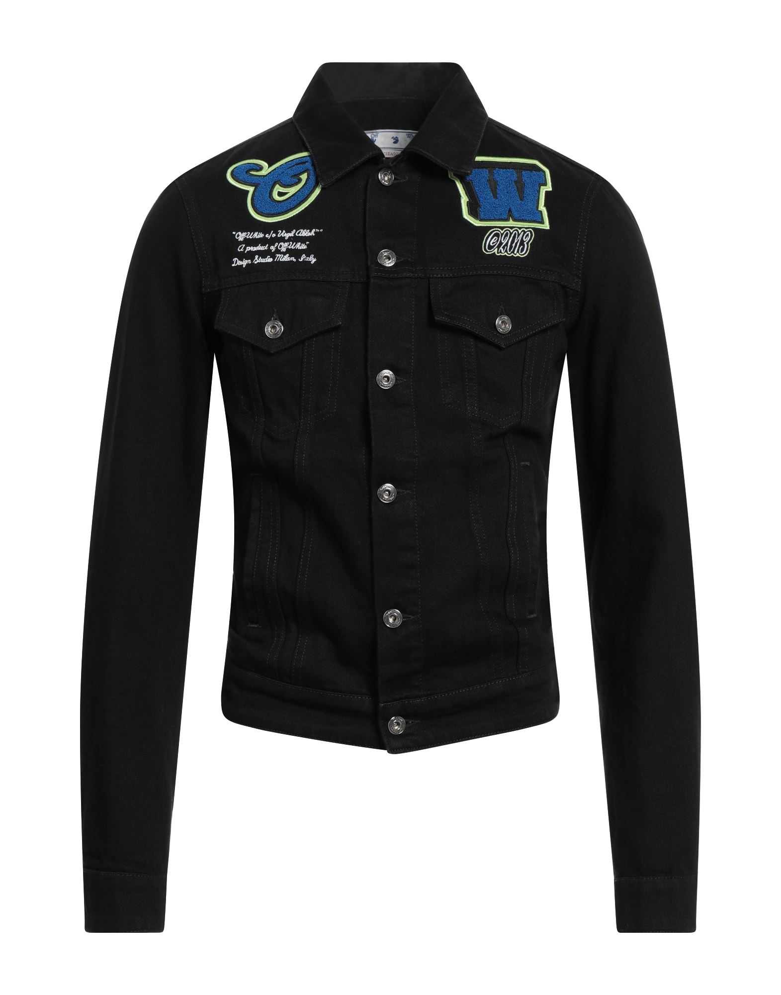 데님, 콘트라스트 디테일, 장식 디테일 솔리드 컬러, 컬러 워싱, 클래식 칼라, 롱 슬리브, 버튼 커프스, 안감없음, 버튼 여밈, 멀티 포켓. 이미지