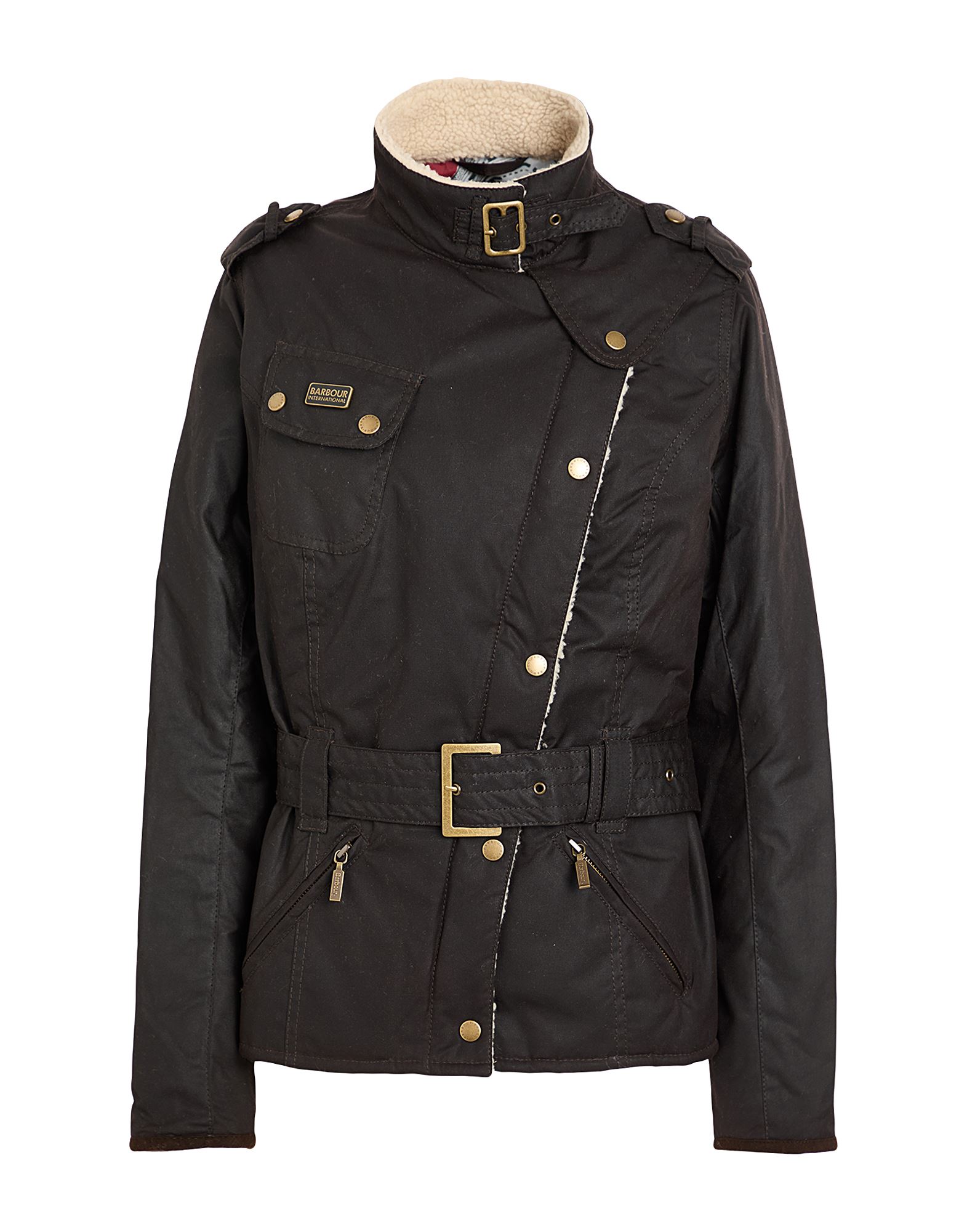 캐주얼 자켓, 우븐, 솔리드 컬러, 탭, 벨트, 라펠, 롱 슬리브, 지퍼 커프스, 안감있음, 지퍼 여밈, 스냅버튼 여밈, 지퍼 포켓, 드라이클리닝 금지, 표백 금지, 건조기 사용불가, 다림질 금지, 이 브랜드는 사이즈가 작게 나옵니다. 이미지