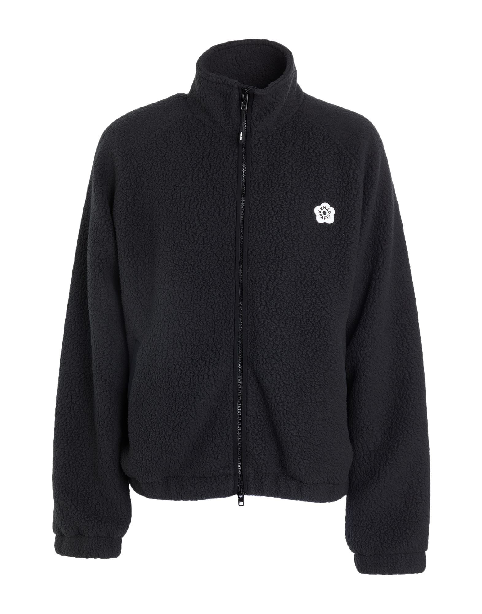 캐주얼 자켓, 파일, 솔리드 컬러, 브랜드 로고, 터틀넥, 싱글브레스티드, 롱 슬리브, 안감있음, 지퍼 여밈, 멀티 포켓, 세탁기로 세탁, 표백 금지, 건조기 사용불가, 이 브랜드는 사이즈가 크게 나옵니다. 이미지