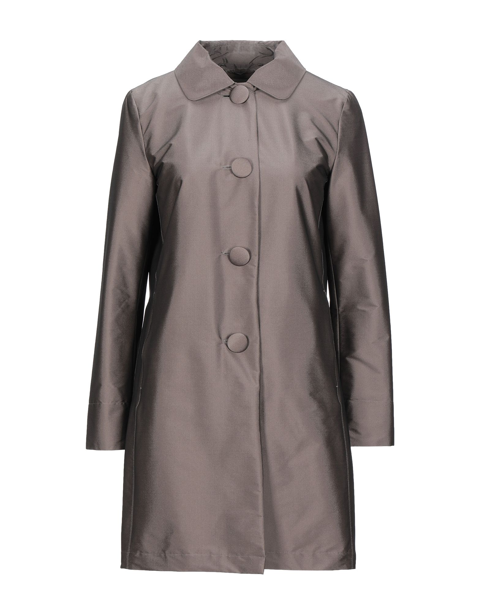 롱 자켓, 우븐, 솔리드 컬러, 장식 부착 없음, 클래식 칼라, 싱글브레스티드, 롱 슬리브, 안감없음, 버튼 여밈, 멀티 포켓, 스트레치. 이미지