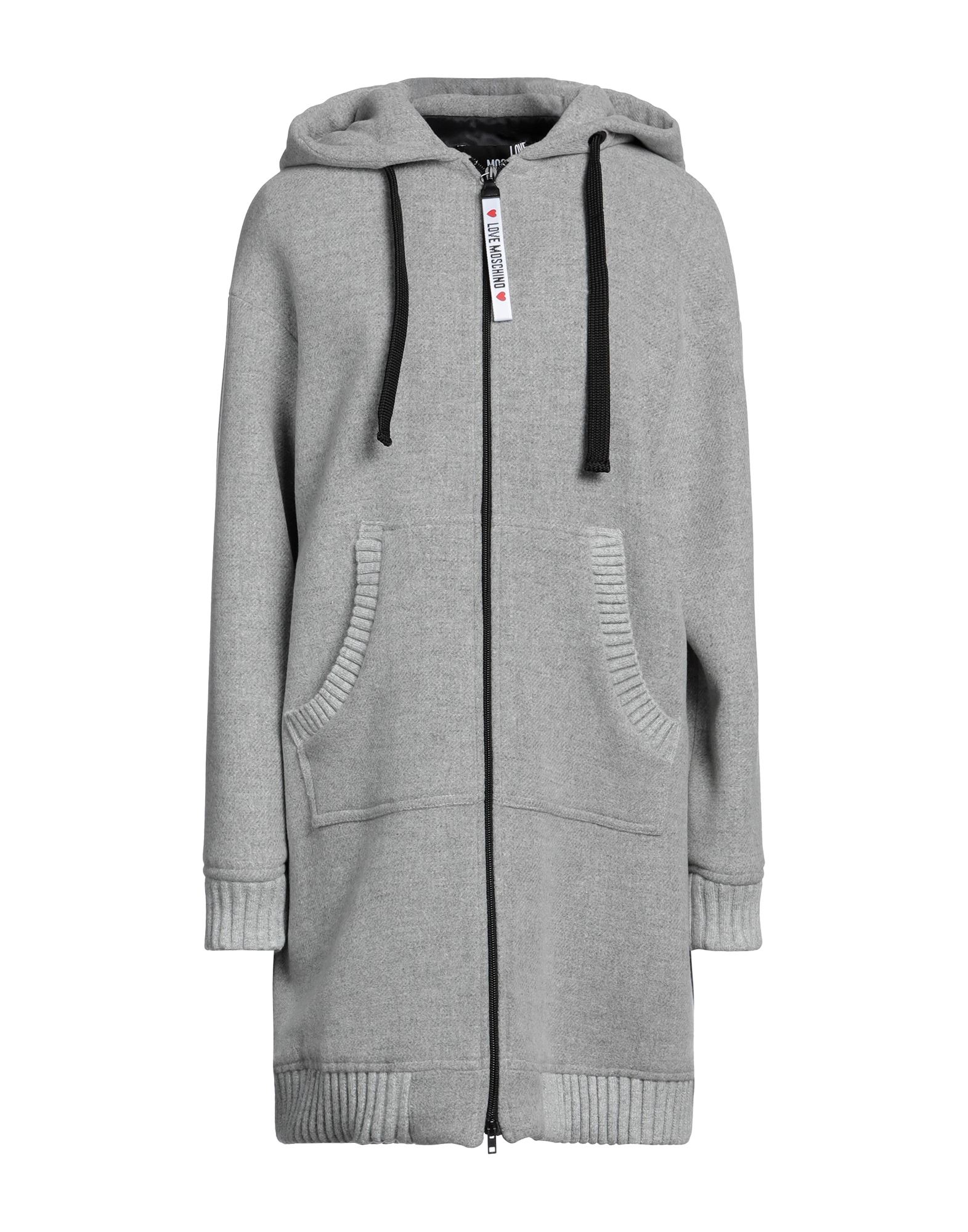 펠트 직물, 장식 부착 없음, 솔리드 컬러, 후드, 싱글브레스티드, 롱 슬리브, 안감있음, 지퍼 클로저, 멀티 포켓, 싱글브레스티드 자켓. 이미지