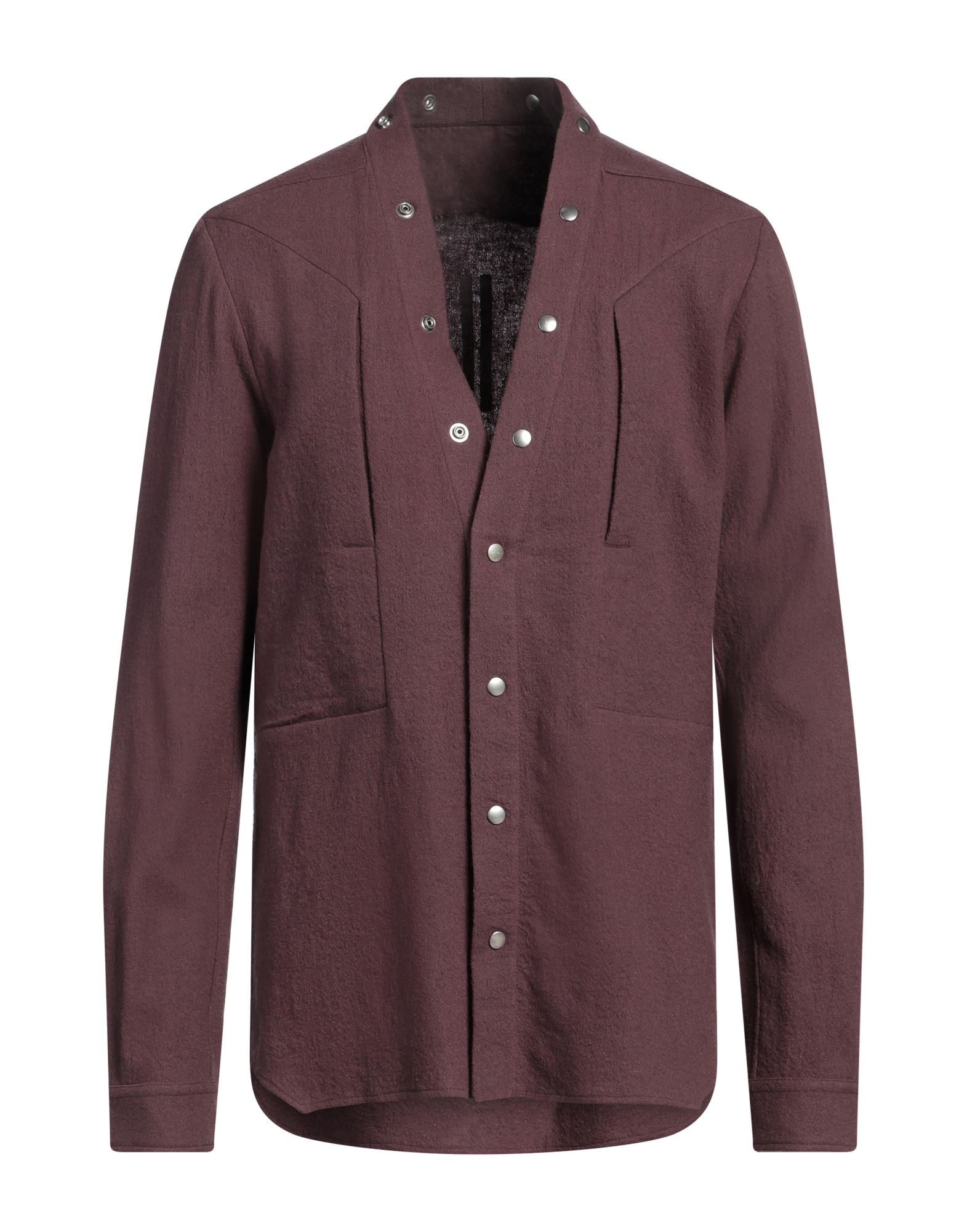 자켓, 플란넬, 장식 부착 없음, 솔리드 컬러, 싱글브레스티드, 롱 슬리브, 안감없음, 스냅버튼 여밈, 포켓 2개, 물세탁 불가, 표백 금지, 건조기 사용불가. 이미지