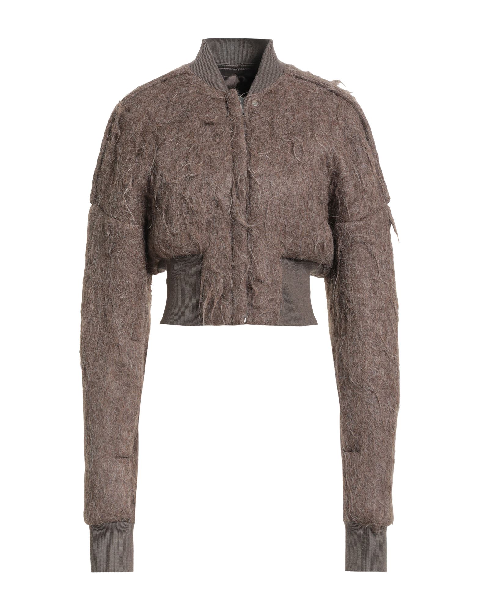 보머 자켓, 시어링 재킷, 솔리드 컬러, 장식 부착 없음, 크루넥, 롱 슬리브, 안감있음, 드라이클리닝, 표백 금지, 건조기 사용불가. 이미지