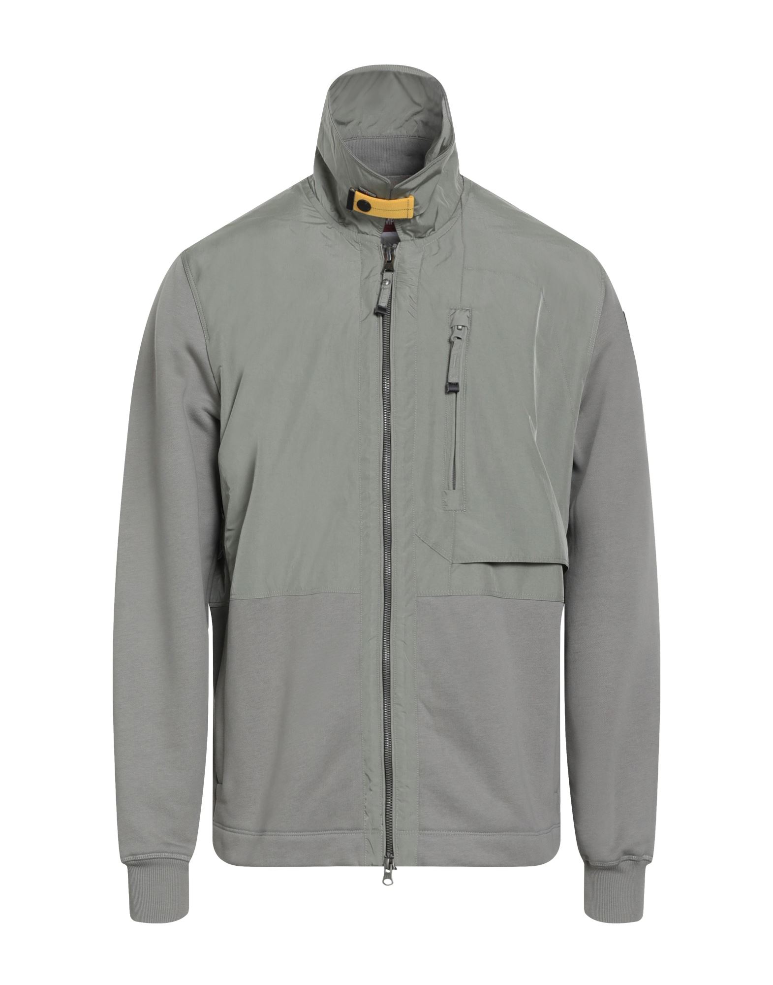 해링턴 자켓, 플리스, 테크니컬 패브릭, 브랜드 로고, 솔리드 컬러, 클래식 칼라, 롱 슬리브, 리브 조직 커프스, 안감없음, 지퍼 여밈, 슬릿 포켓, 포켓 1개, 드로스트링 헴라인, 세탁기로 세탁, 표백 금지, 건조기 사용불가. 이미지