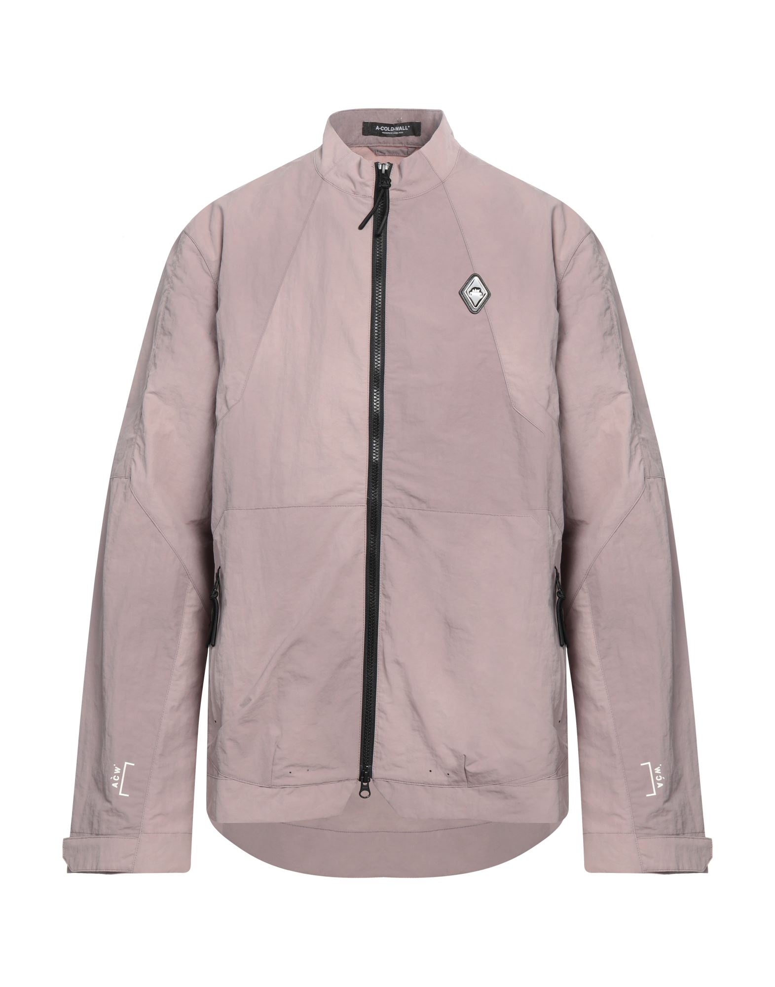 평직, 장식 부착 없음, 솔리드 컬러, 크루넥, 싱글브레스티드, 롱 슬리브, 안감없음, 지퍼 클로저, 멀티 포켓, 기타 아우터웨어. 이미지