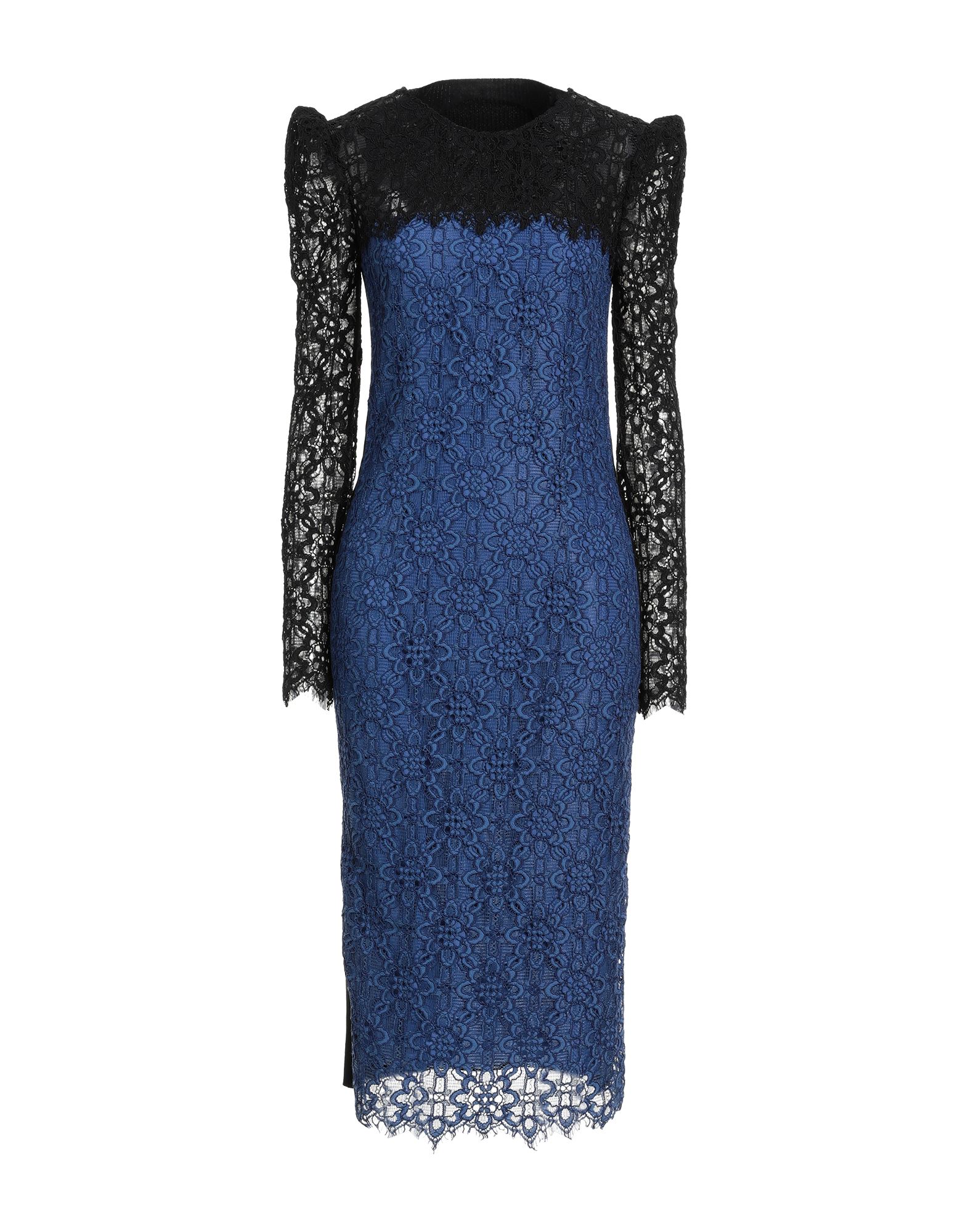 저지, 레이스, 장식 부착 없음, 투톤 패턴, 크루넥, 롱 슬리브, 안감있음, 포켓 없음, 손세탁 또는 드라이클리닝, 건조기 사용불가, 표백 금지, 바디콘 드레스. 이미지