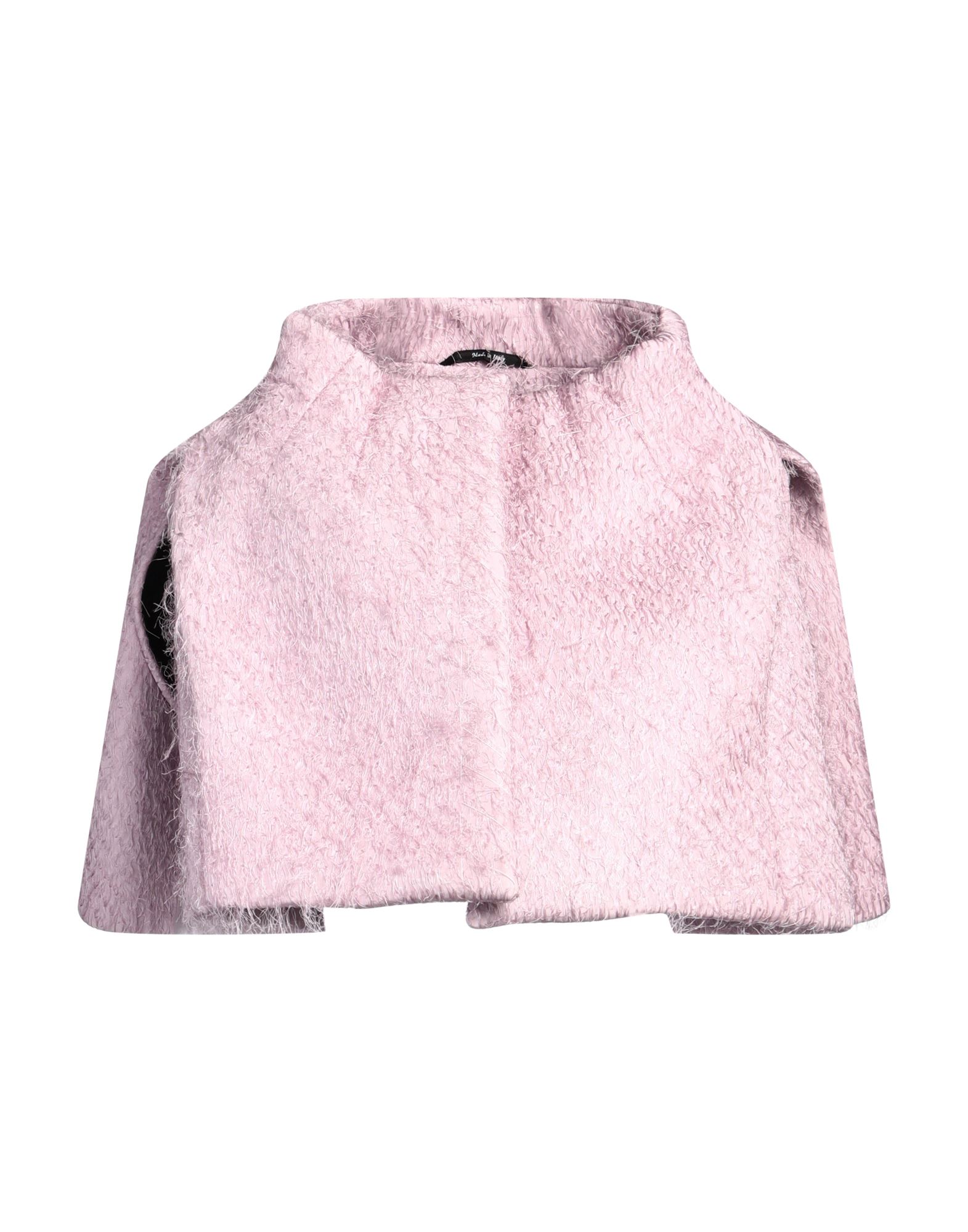 우븐, 장식 부착 없음, 솔리드 컬러, 크루넥, 싱글브레스티드, 슬리브리스, 안감있음, 스냅버튼 여밈, 포켓 없음, 드라이클리닝, 표백 금지, 건조기 사용불가, 케이프. 이미지