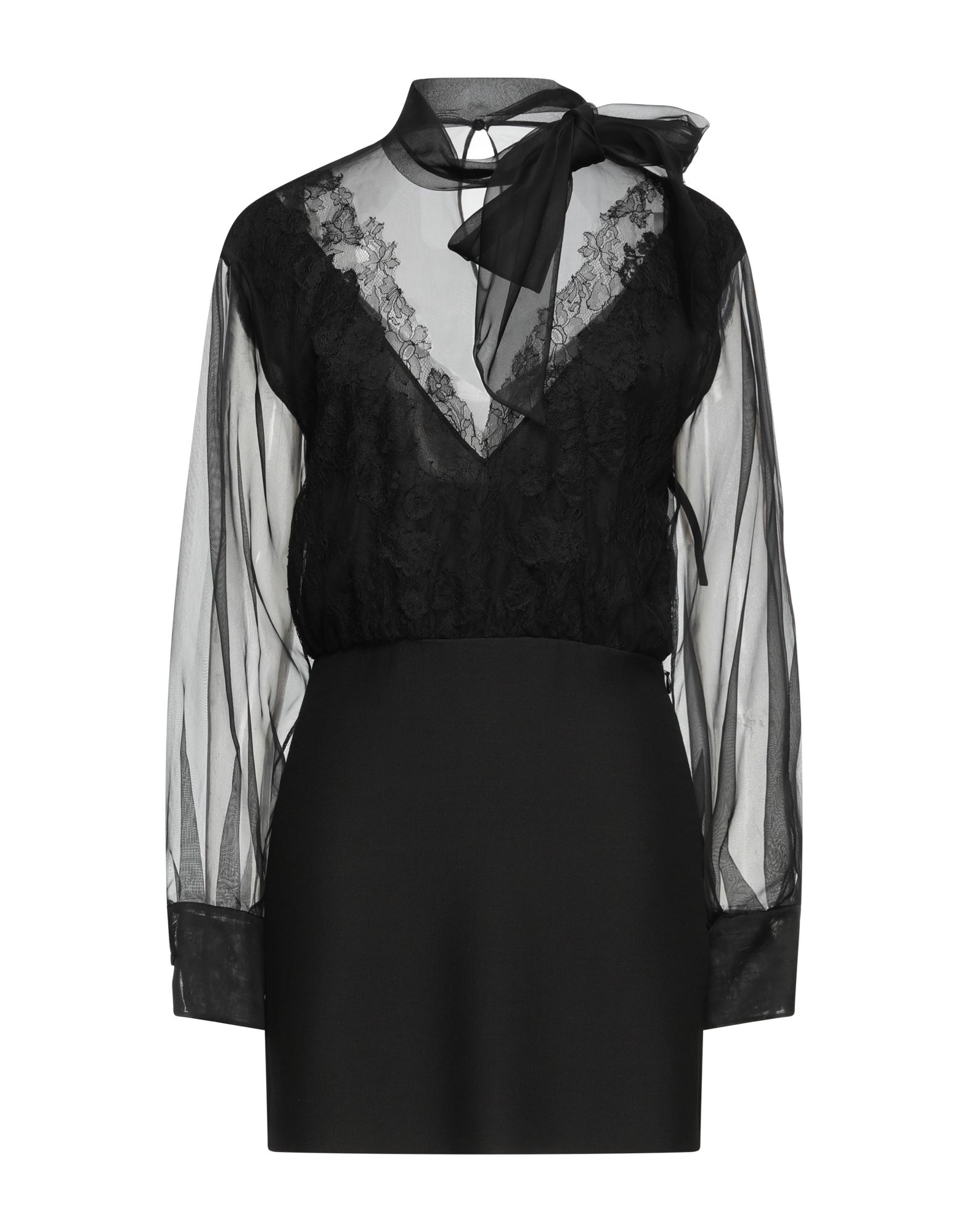 울 보일, 오간자, 장식 부착 없음, 솔리드 컬러, 터틀넥, 롱 슬리브, 1 버튼, κλείσιμο με φερμουάρ, 안감있음, 포켓 없음, 동물성 비섬유 자재 함유. 이미지