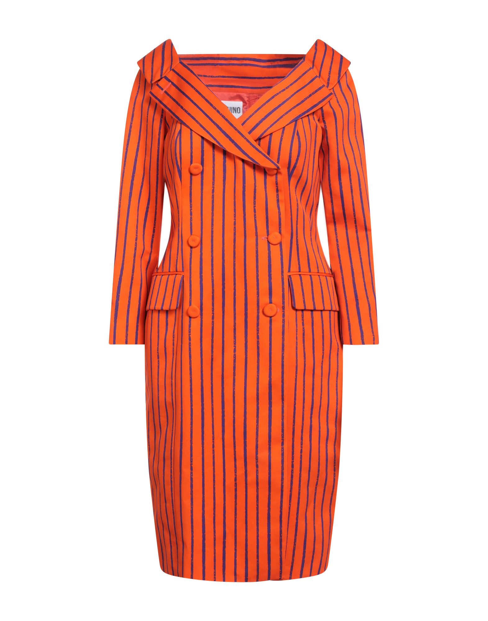 블레이저 드레스, 우븐, 스트라이프, 오픈 백, 라펠, 롱 슬리브, 안감있음, 지퍼 여밈, 플랩 포켓, 프론트 슬릿, 드라이클리닝, 표백 금지, 건조기 사용불가. 이미지