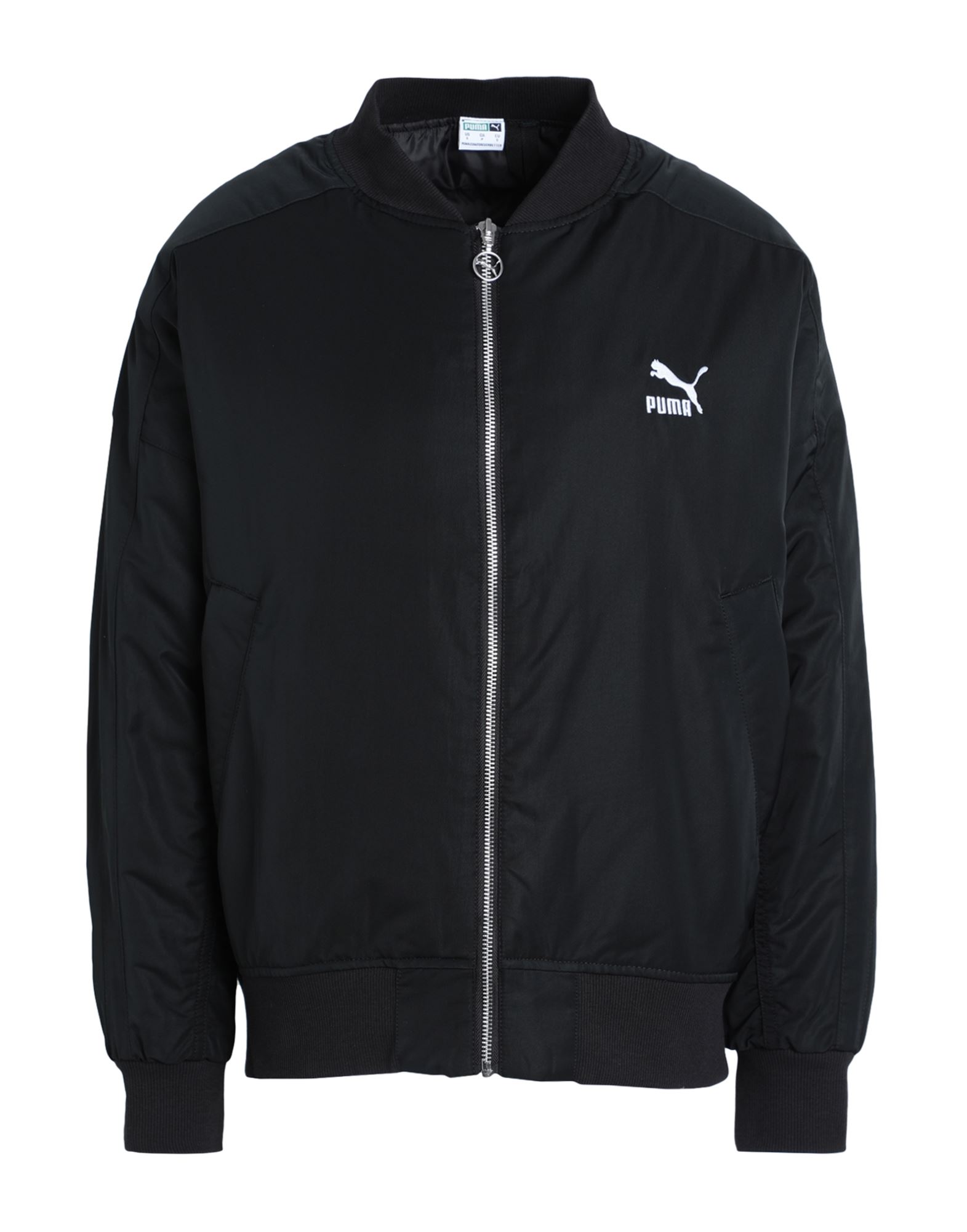 테크니컬 패브릭, 브랜드 로고, 솔리드 컬러, 크루넥, 싱글브레스티드, 롱 슬리브, 리브 조직 커프스, 내부 패딩, 지퍼 클로저, 멀티 포켓, lifestyle, 기타 아우터웨어. 이미지