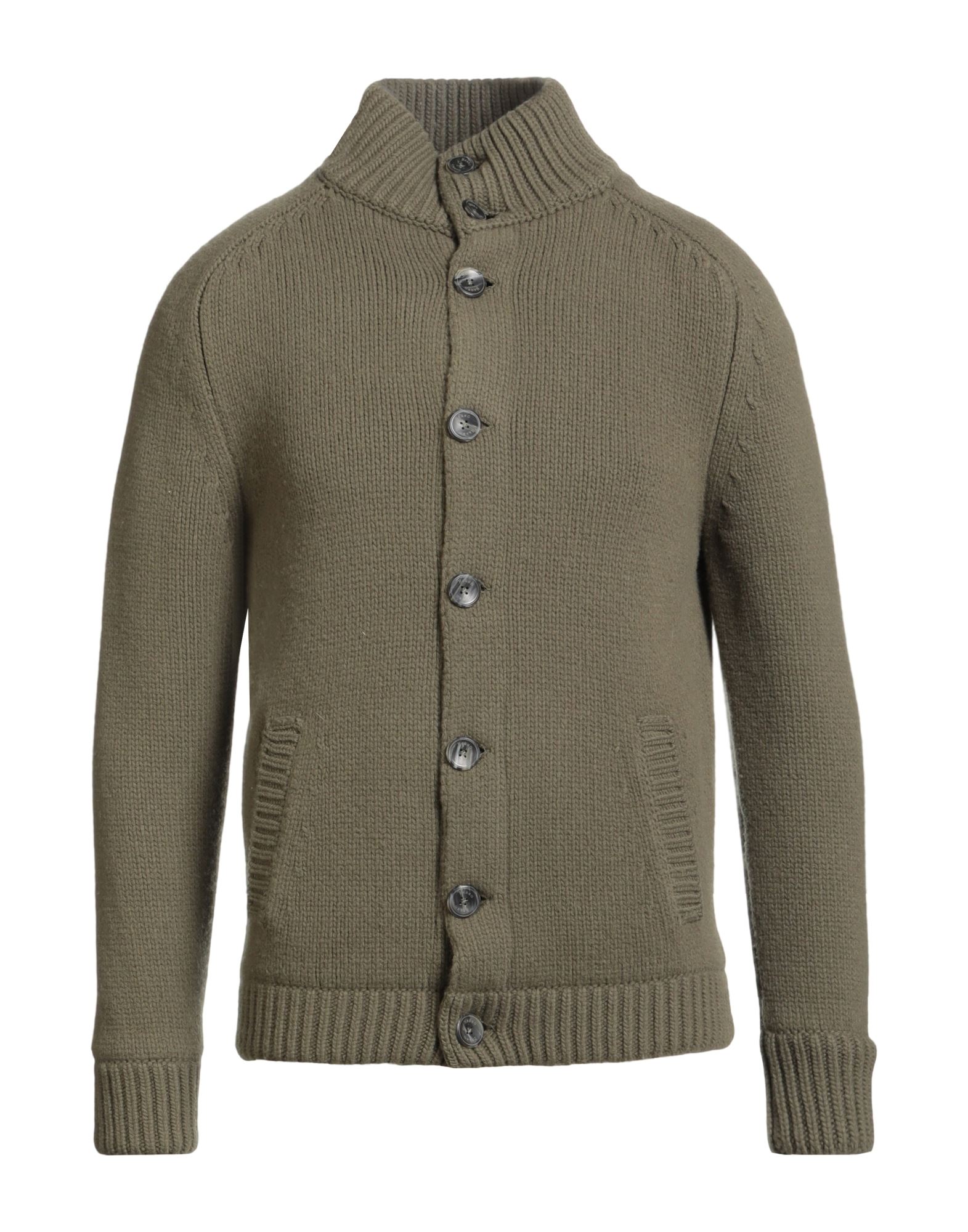 캐주얼 자켓, 울, 미디엄웨이트 니트, 장식 부착 없음, 솔리드 컬러, 터틀넥, 롱 슬리브, 안감있음, 버튼 여밈, 멀티 포켓, 손세탁 또는 드라이클리닝, 표백 금지, 건조기 사용불가. 이미지