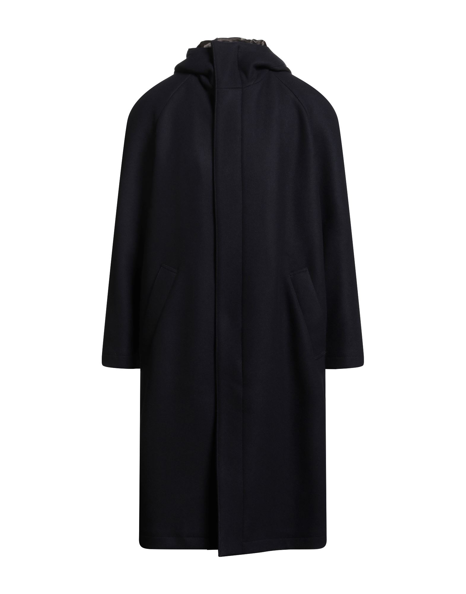 파카, 펠트, 장식 부착 없음, 솔리드 컬러, 후드, 롱 슬리브, 부분적으로 안감 처리한 내부, 지퍼 여밈, 스냅버튼 여밈, 슬릿 포켓, 내부 포켓, 드라이클리닝, 표백 금지, 건조기 사용불가. 이미지