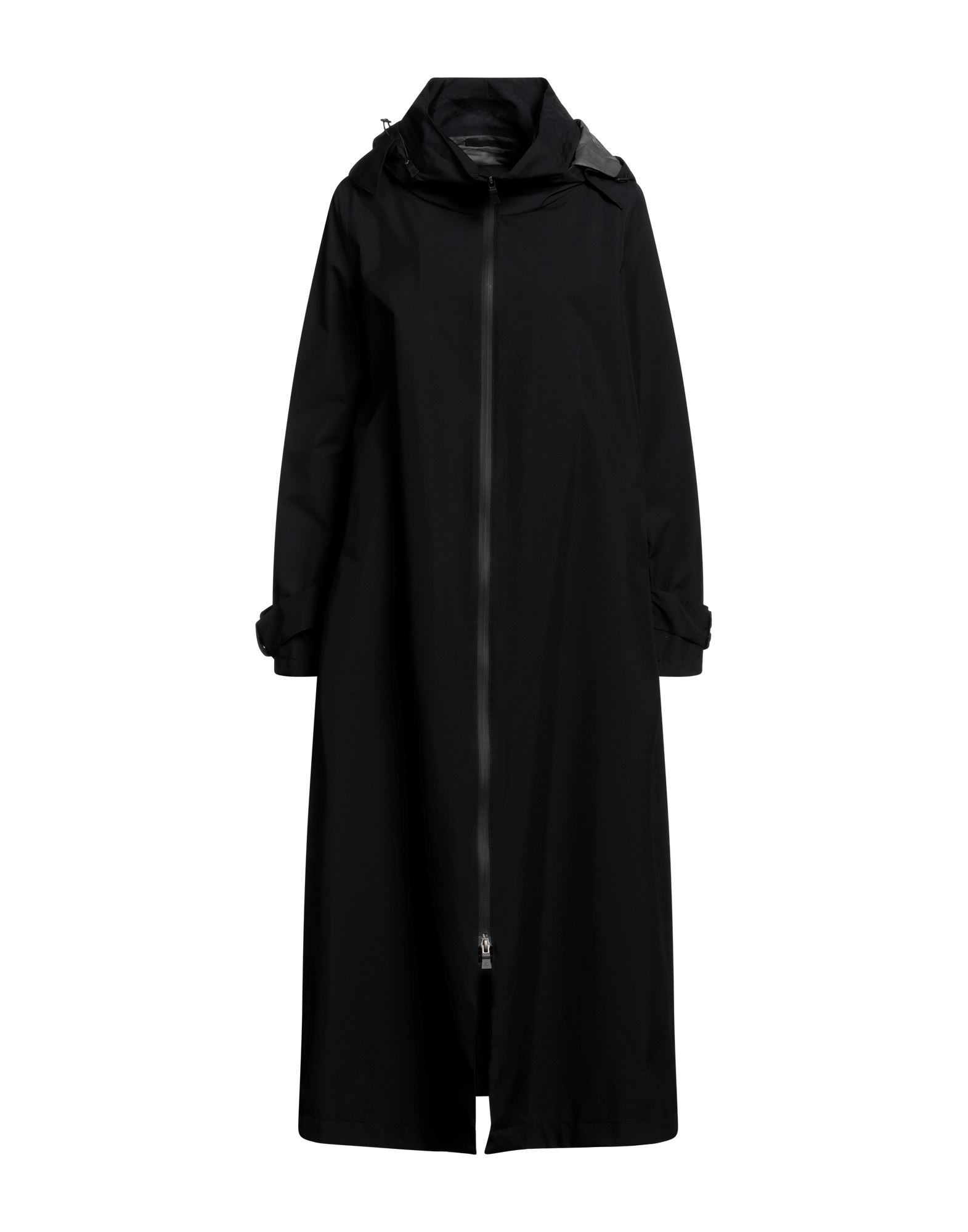 테크니컬 패브릭, 장식 부착 없음, 솔리드 컬러, 목 부분의 분리 가능한 후드, 싱글브레스티드, 롱 슬리브, 안감없음, 지퍼 여밈, 멀티 포켓, 손세탁, 건조기 사용불가, 표백 금지, 다림질 금지, 윈드브레이커 스타일. 이미지