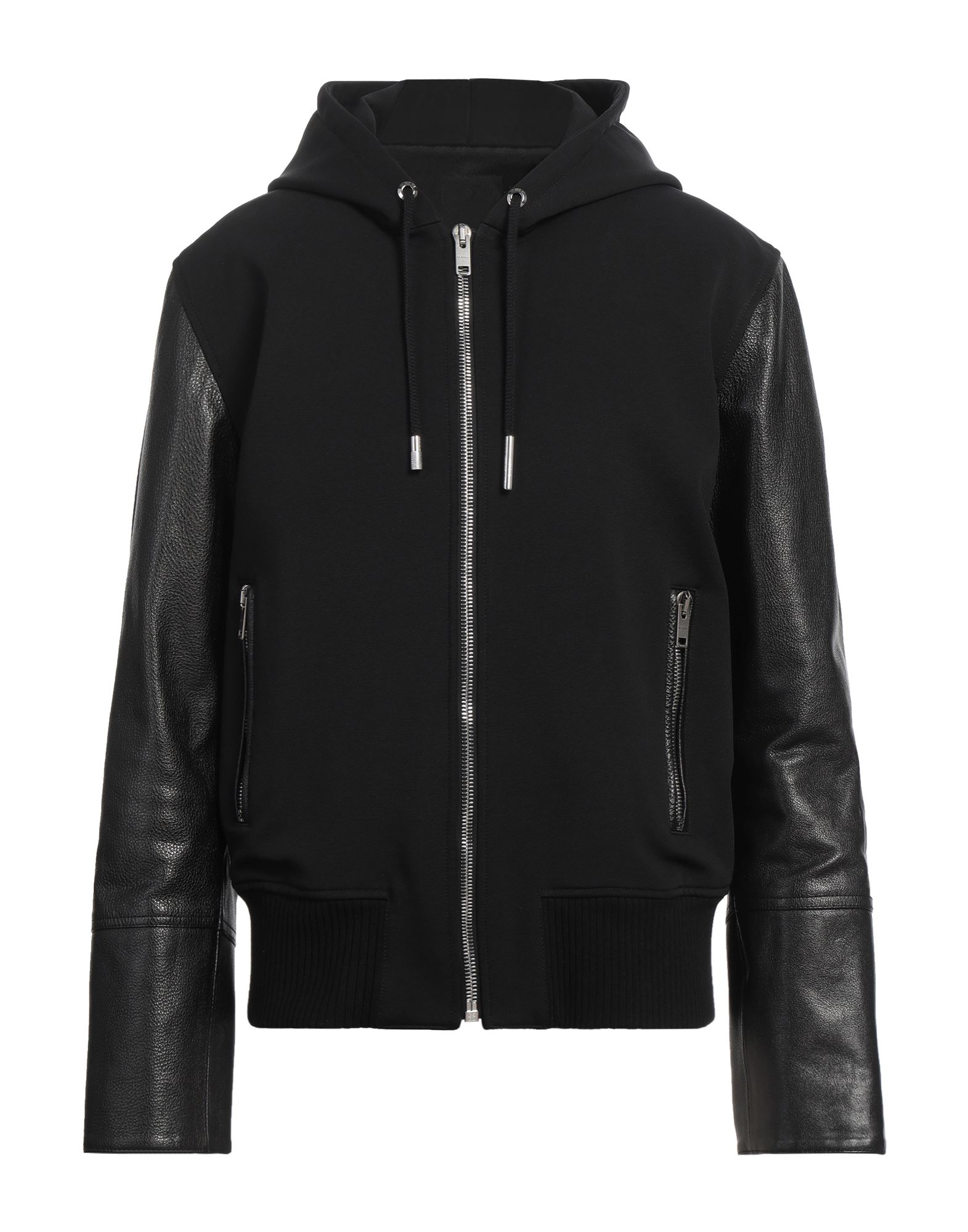 캐주얼 자켓, 페블 효과 가죽, 플리스, 솔리드 컬러, 장식 부착 없음, 후드, 롱 슬리브, 안감있음, 지퍼 여밈, 지퍼 포켓, 스트레치, 동물성 비섬유 자재 함유, 물세탁 불가, 표백 금지, 건조기 사용불가, 다림질 금지, 이 브랜드는 사이즈가 크게 나옵니다. 이미지