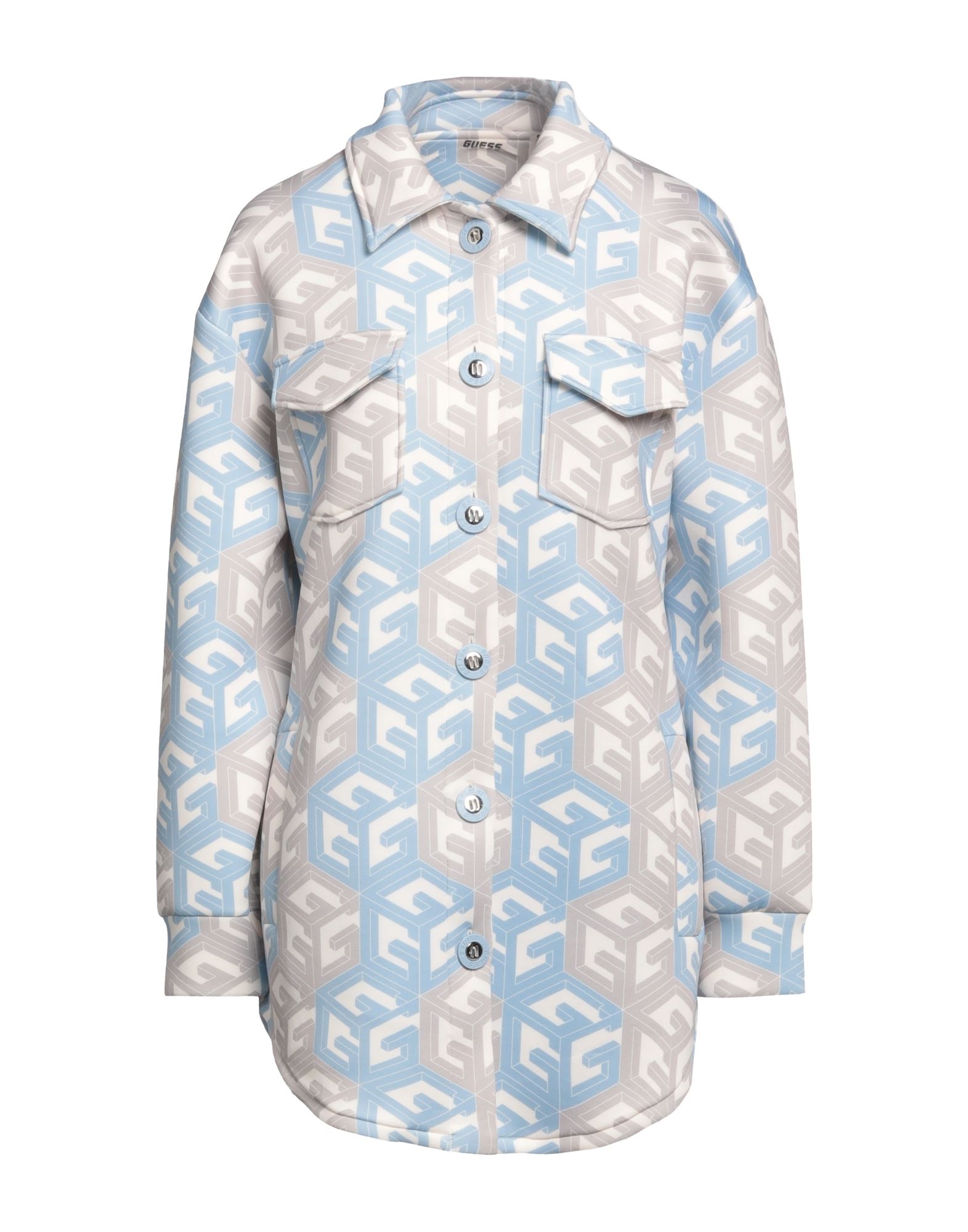 저지, 브랜드 로고, 로고 디자인, 클래식 칼라, 싱글브레스티드, 롱 슬리브, 안감없음, 버튼 여밈, 더블 포켓, 스트레치, 맥코트 스타일. 이미지