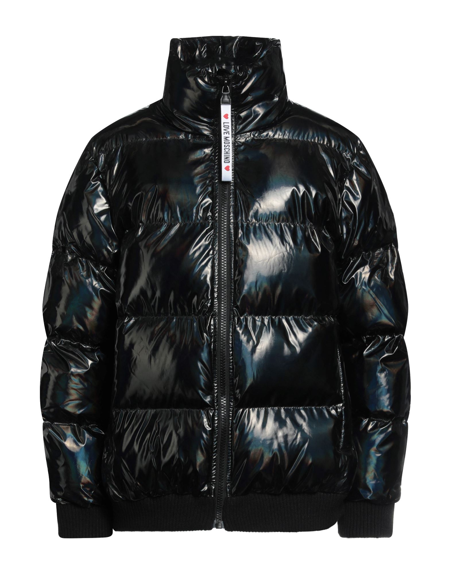 테크니컬 패브릭, 장식 부착 없음, 투톤 패턴, 터틀넥, 싱글브레스티드, 롱 슬리브, 리브 조직 커프스, 내부 패딩, 지퍼 클로저, 멀티 포켓, 싱글브레스티드 자켓. 이미지