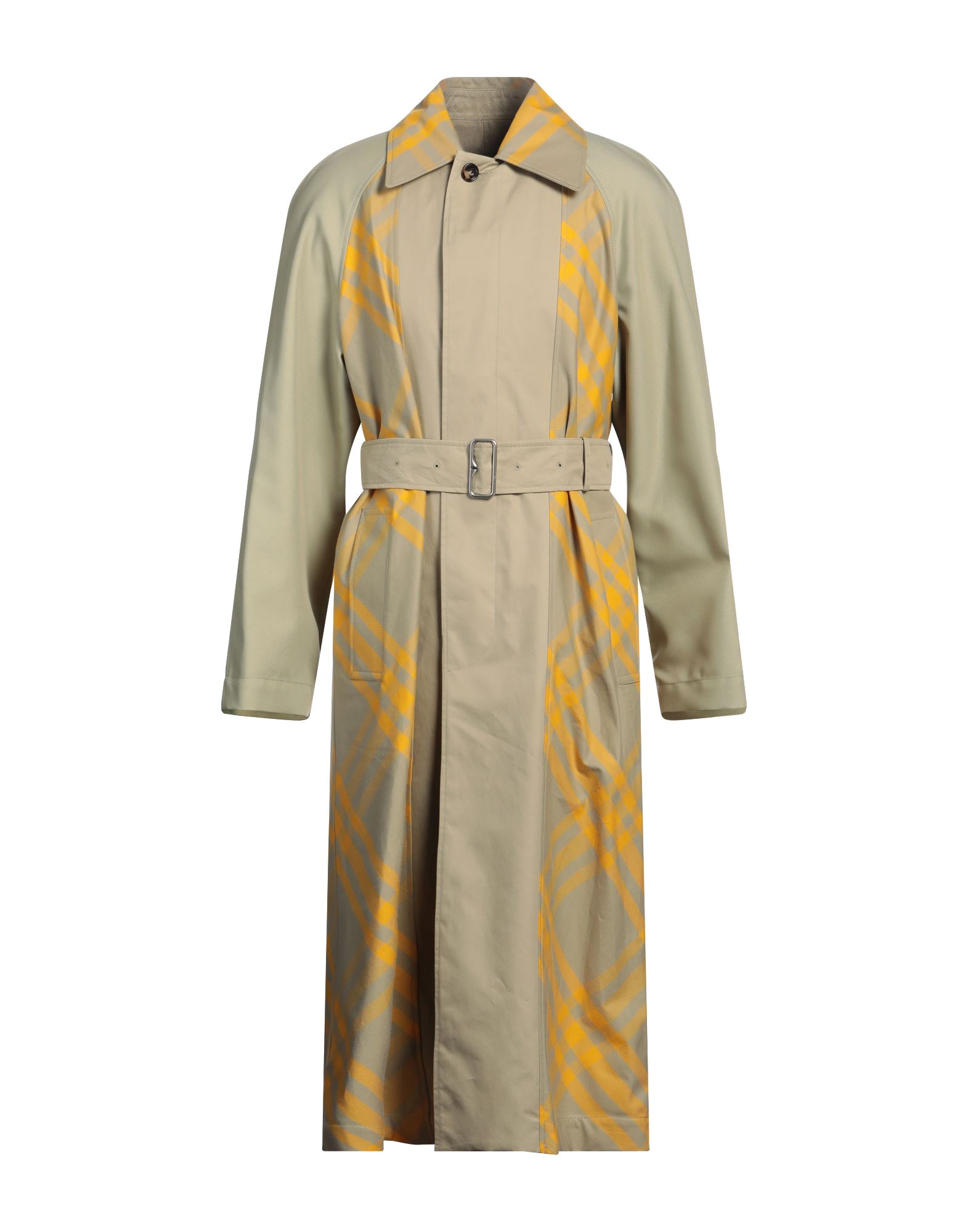 매킨토시, 트윌, 더블 페이스, 브랜드 로고, 벨트, 시그니처 프린트, 클래식 칼라, 롱 슬리브, 안감있음, 버튼 여밈, 슬릿 포켓, 동물성 비섬유 자재 함유, 드라이클리닝, 표백 금지, 건조기 사용불가. 이미지