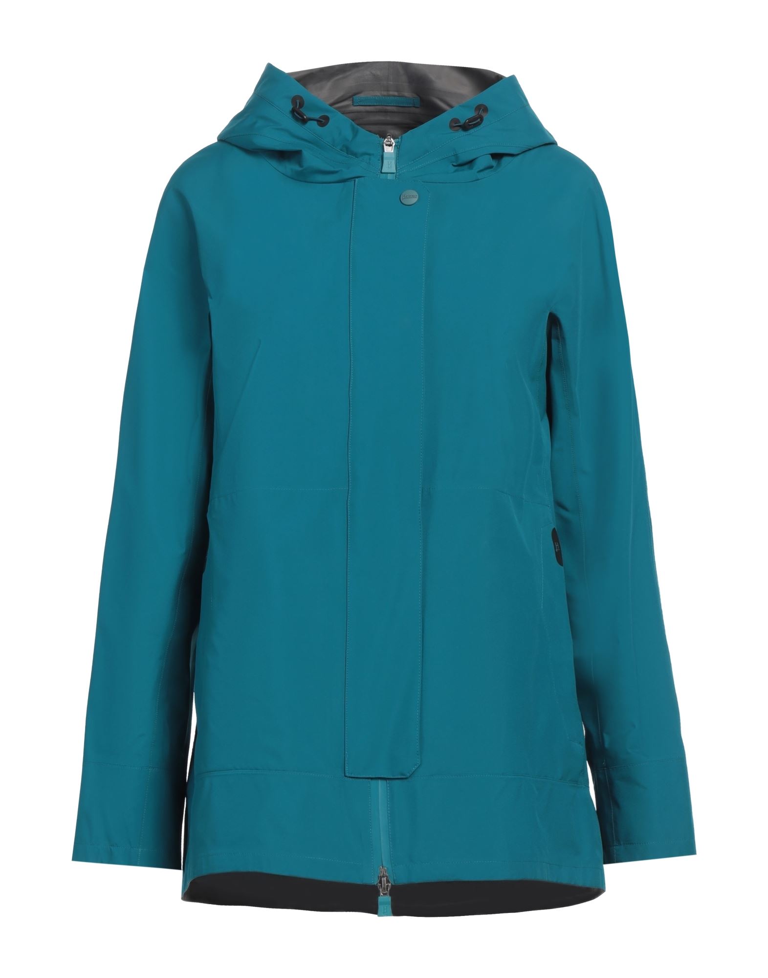 윈드브레이커, 테크니컬 패브릭, 브랜드 로고, 솔리드 컬러, 후드, 롱 슬리브, 안감없음, 지퍼 여밈, 스냅버튼 여밈, 지퍼 포켓, 손세탁, 표백 금지, 건조기 사용불가. 이미지