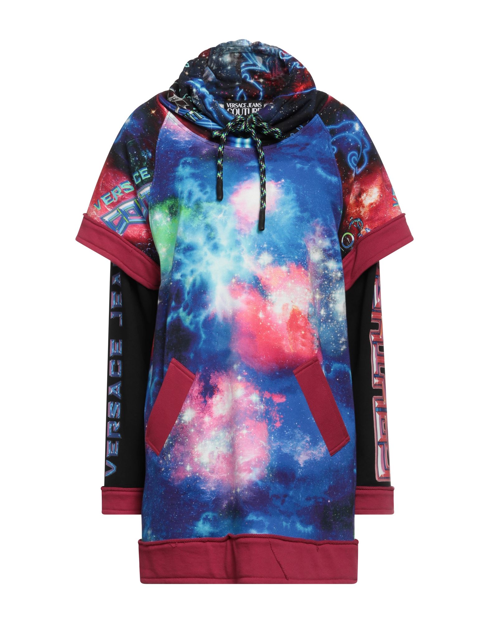 플리스, 브랜드 로고, 멀티컬러 패턴, 터틀넥, 롱 슬리브, 안감있음, 멀티 포켓, 원피스 & 드레스. 이미지